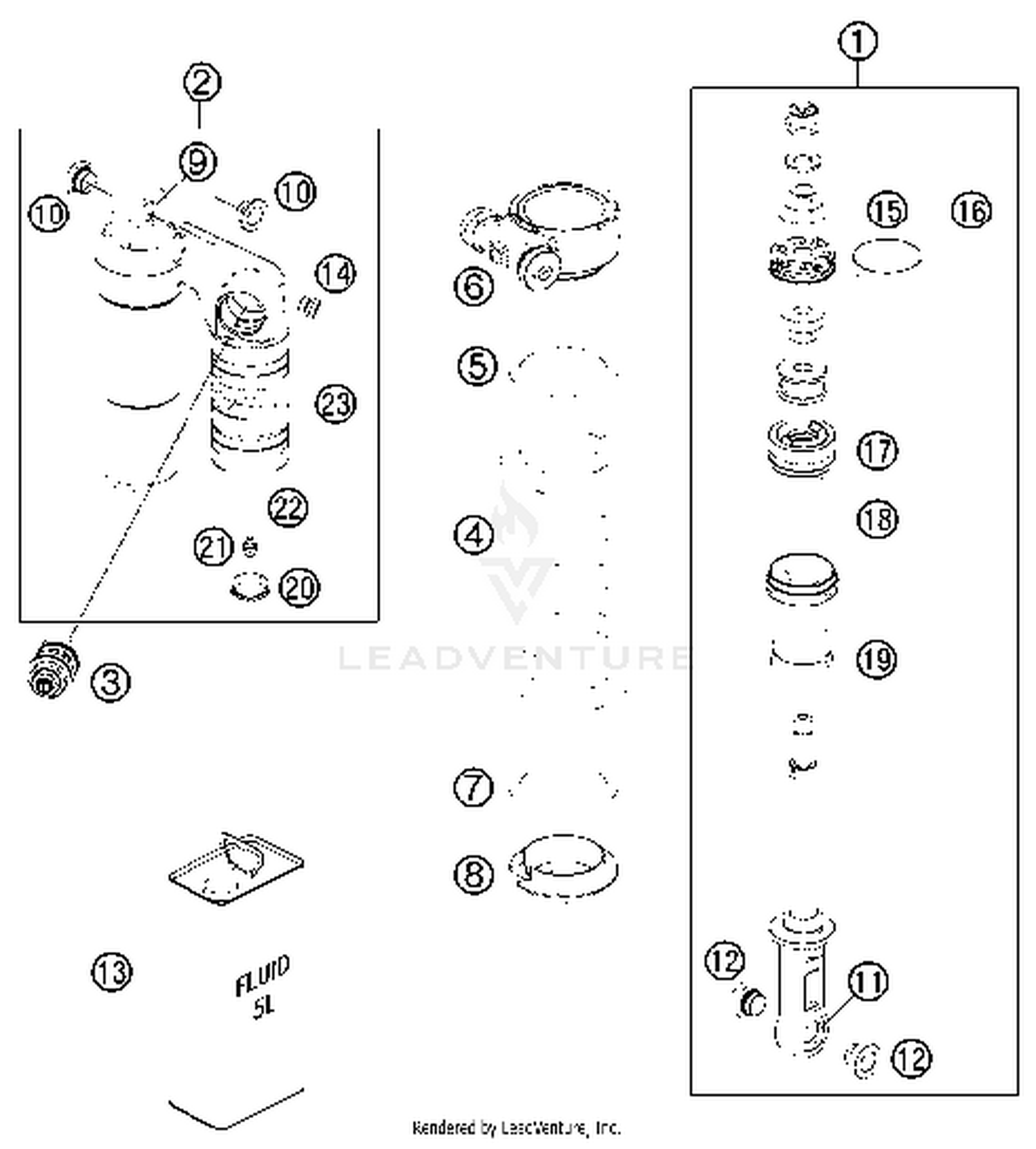 Mono Shock Dissassembled