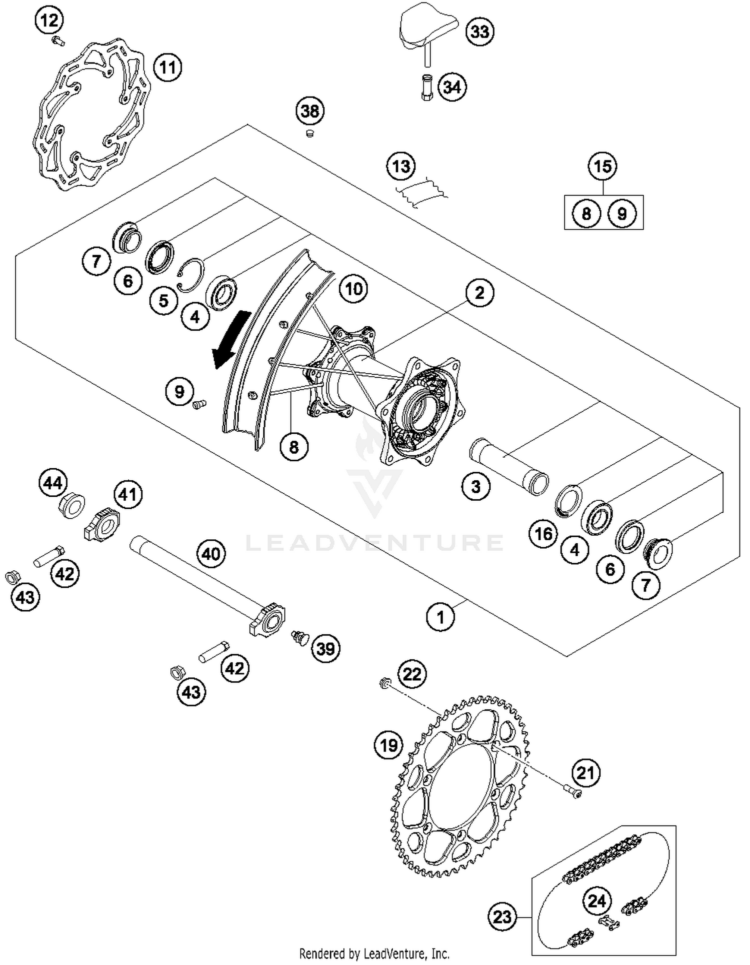 Rear Wheel