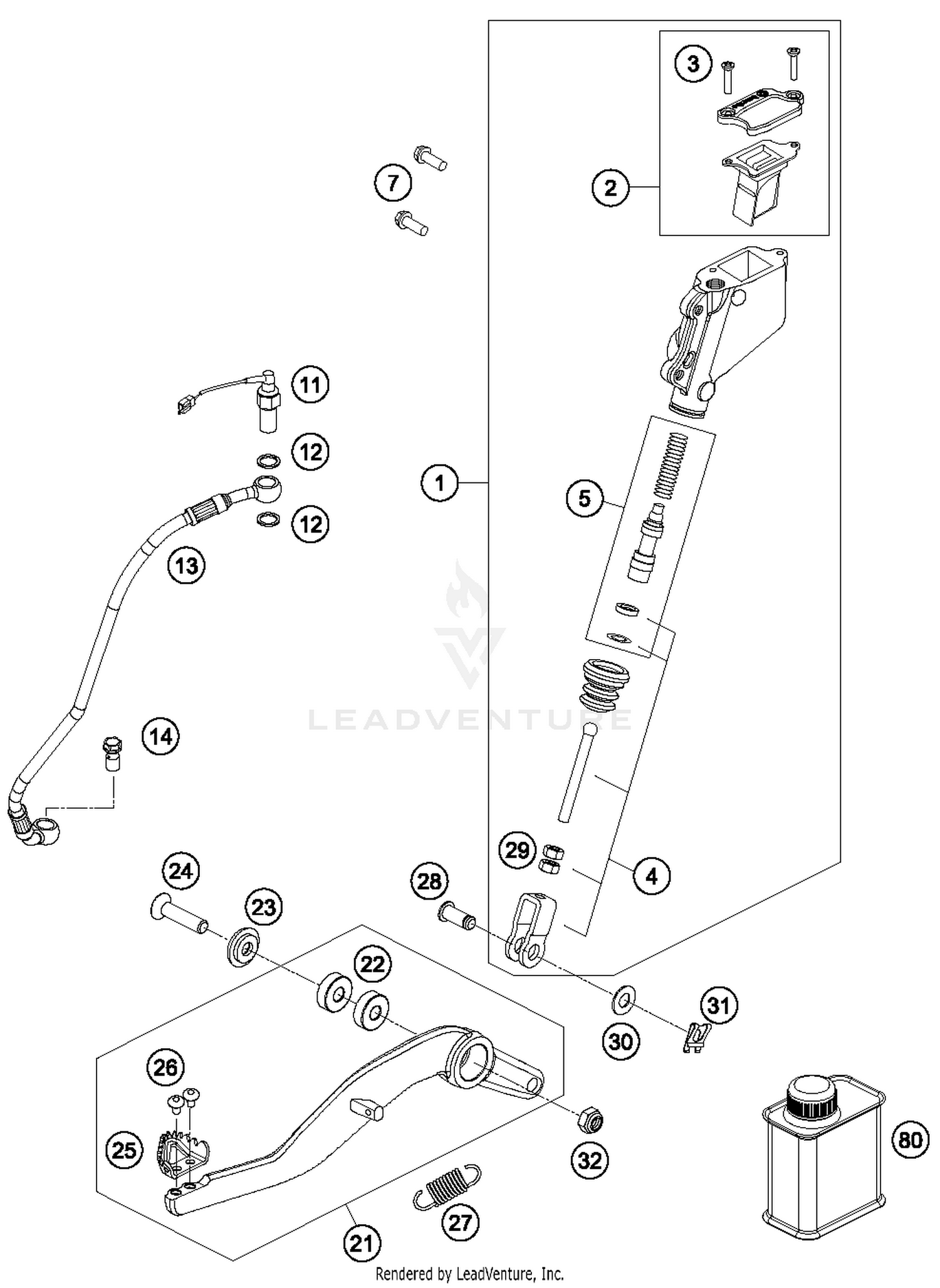Rear Brake Control