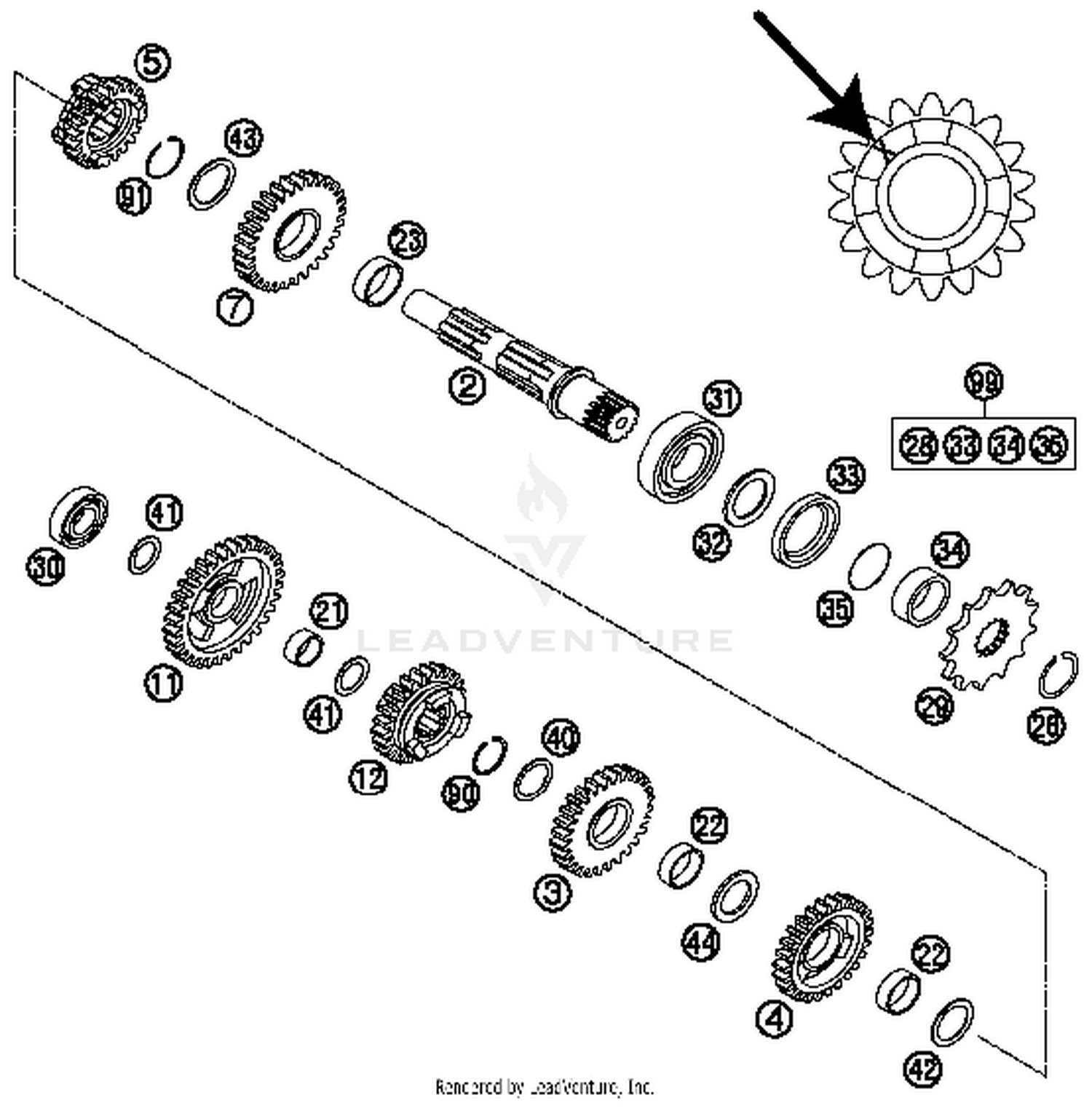 Transmission II - Countershaft