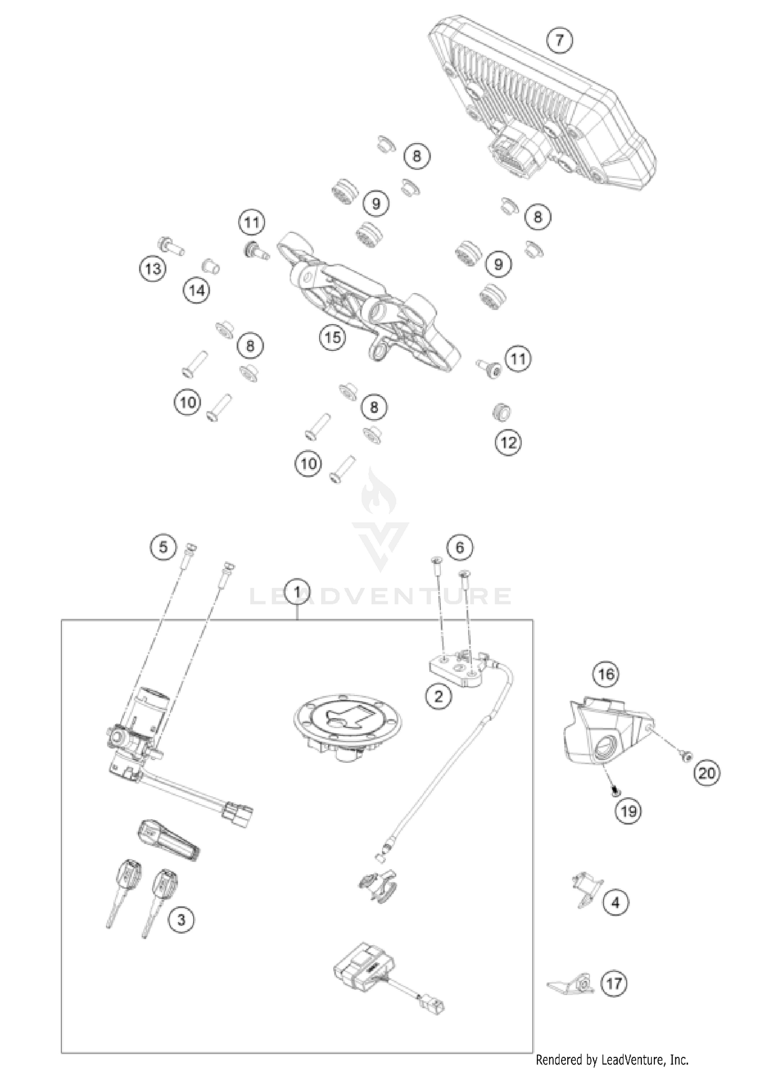 INSTRUMENTS / LOCK SYSTEM
