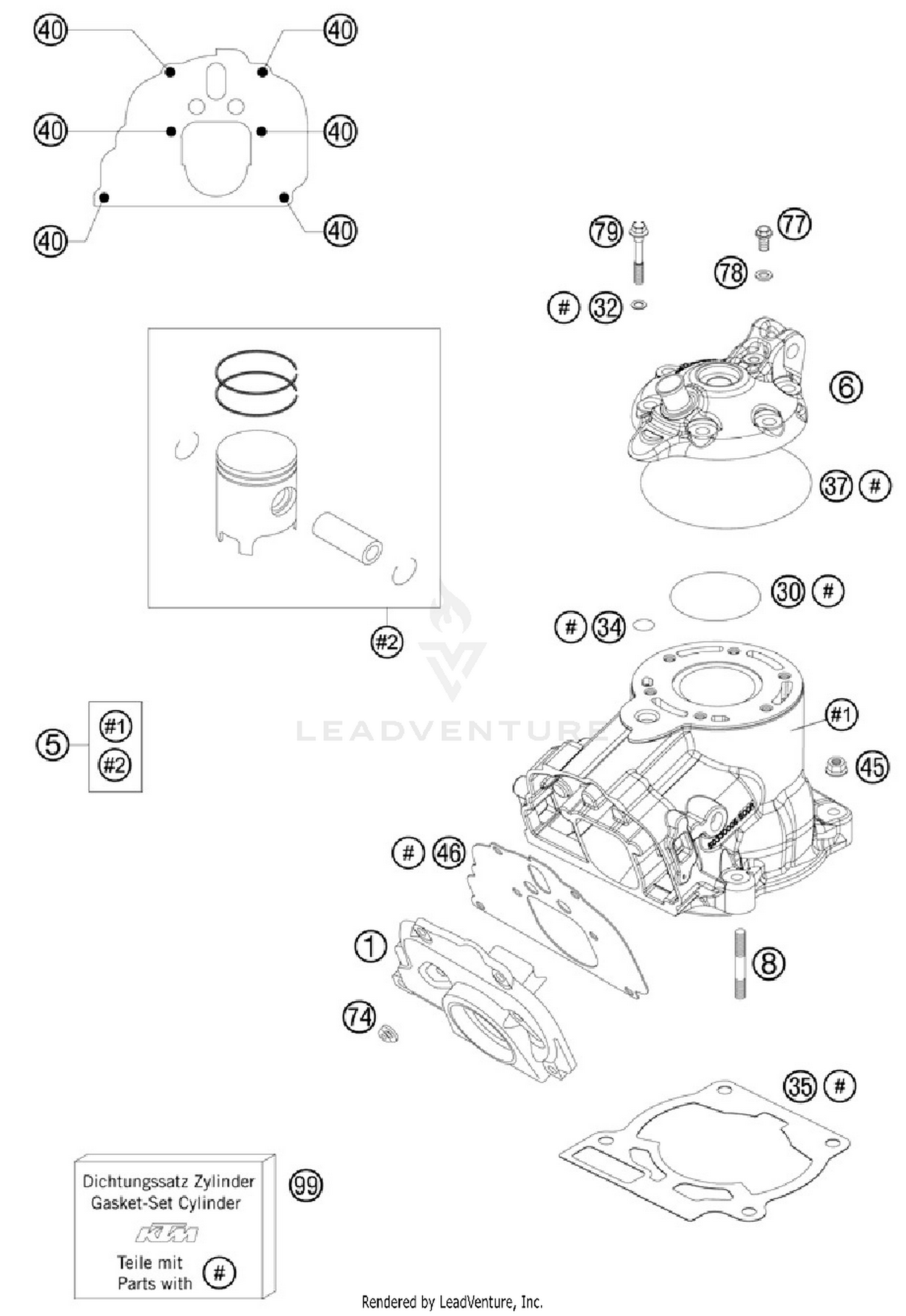 Cylinder, Cylinder Head