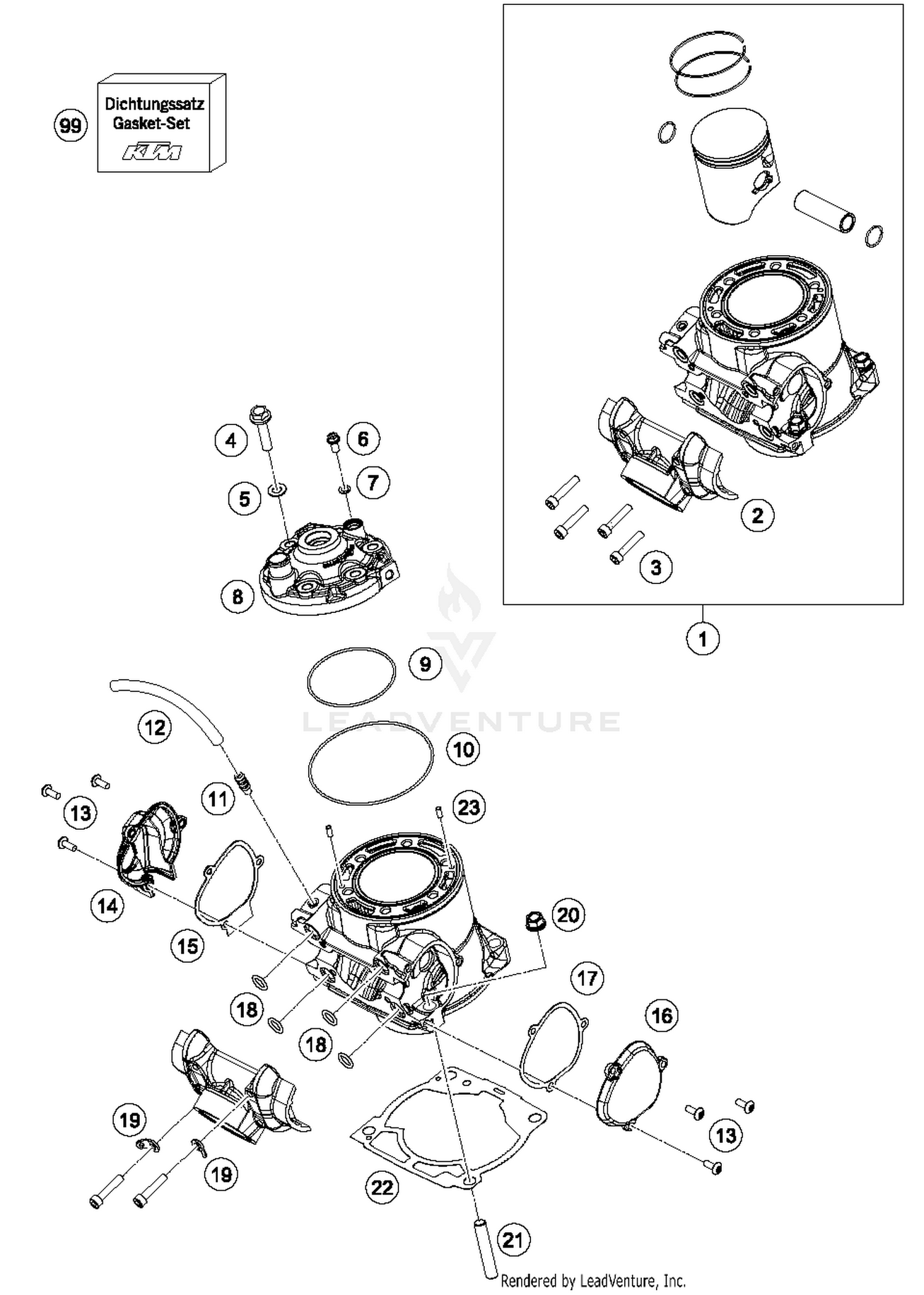 Cylinder, Cylinder Head