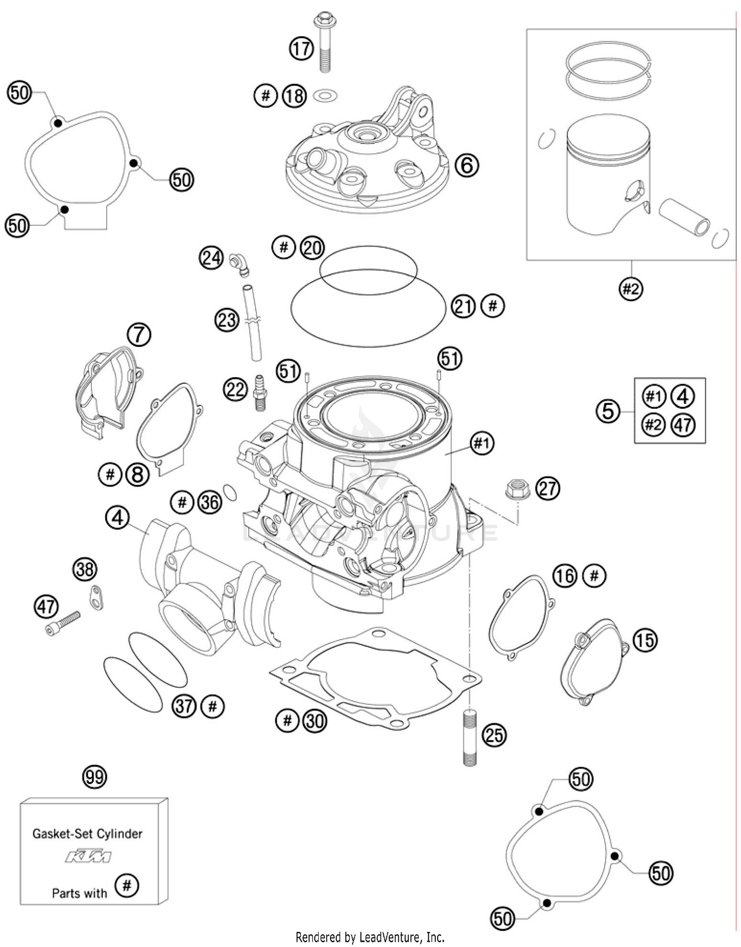Cylinder, Cylinder Head