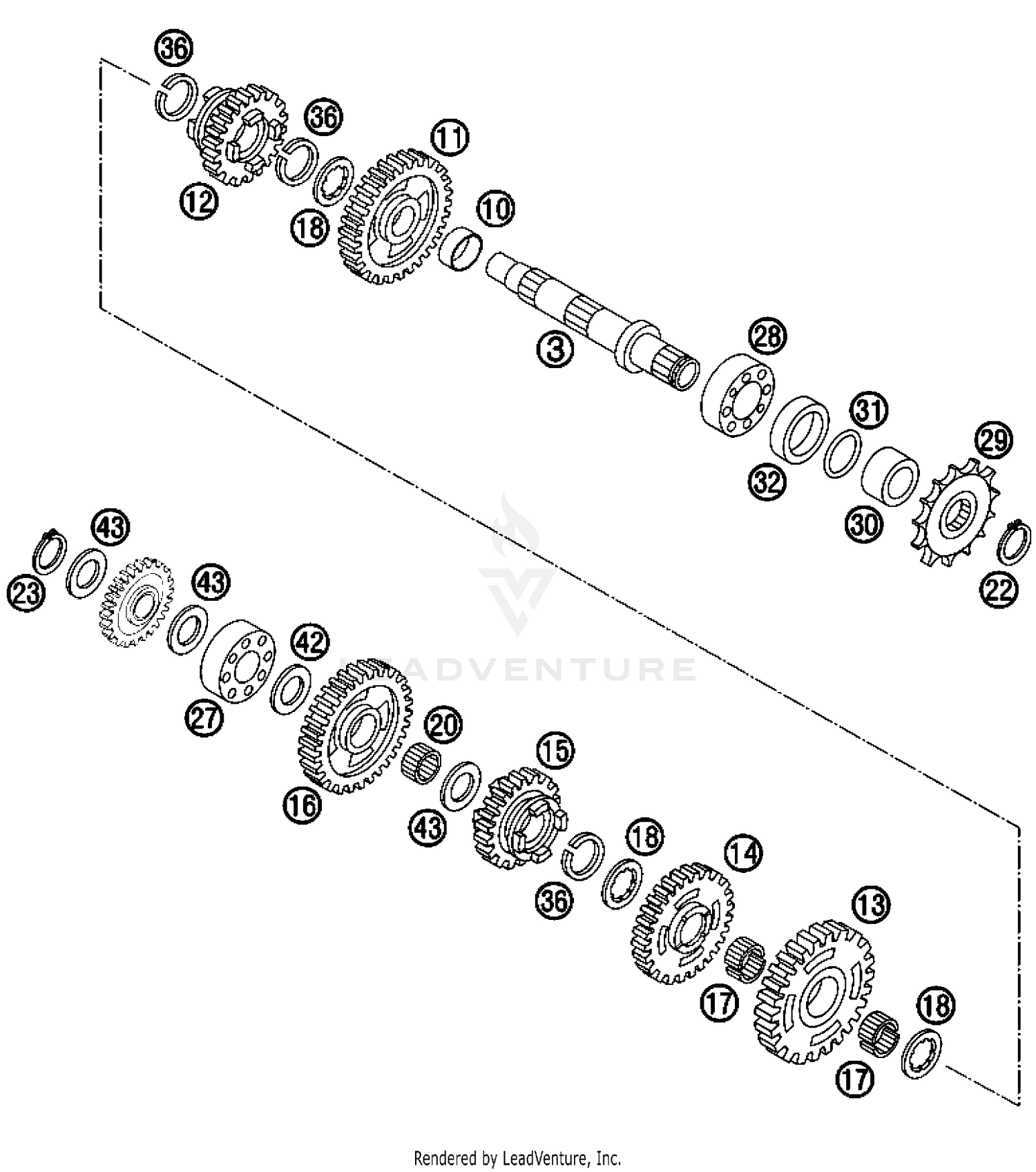 Transmission II - Countershaft