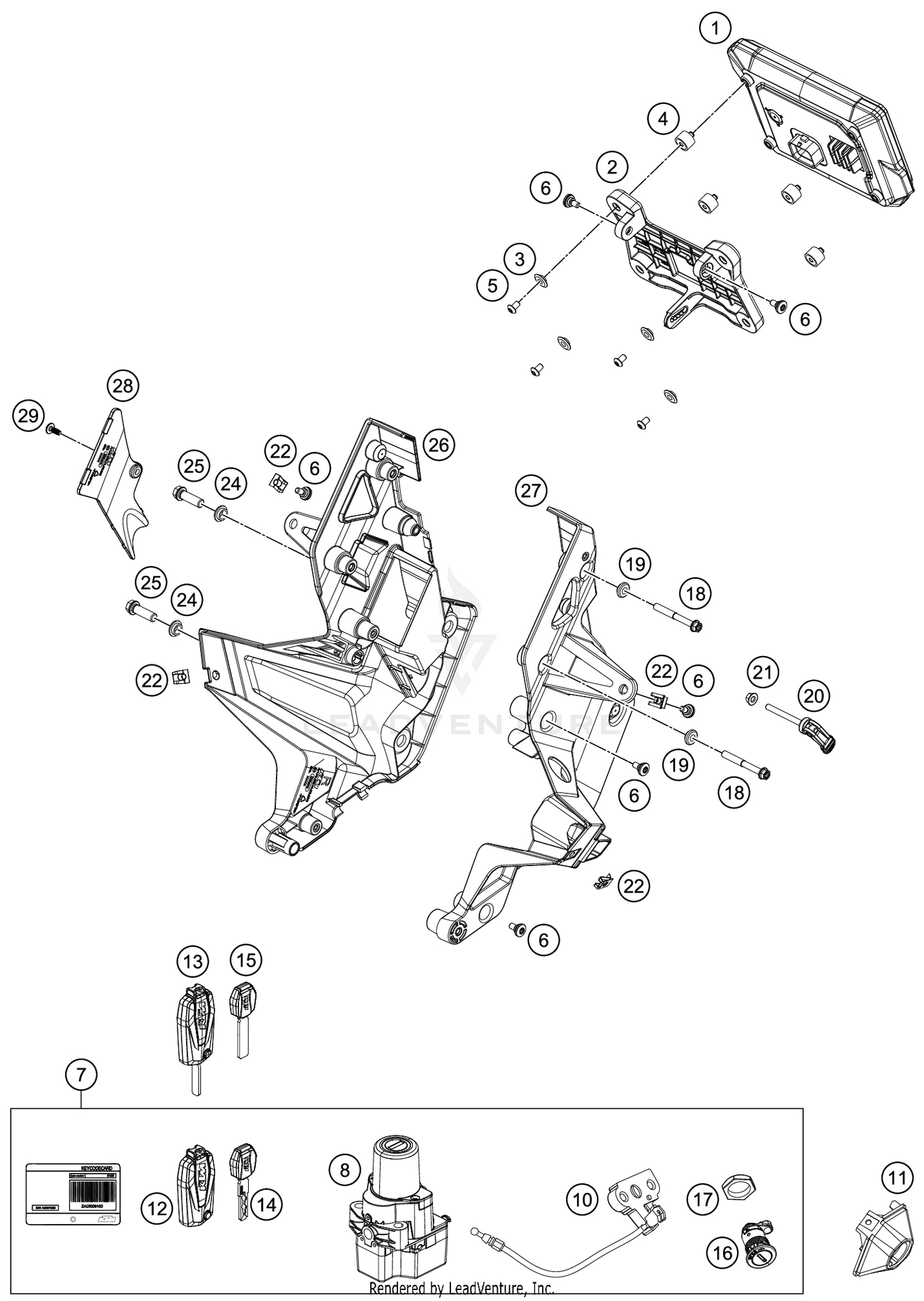 INSTRUMENTS / LOCK SYSTEM