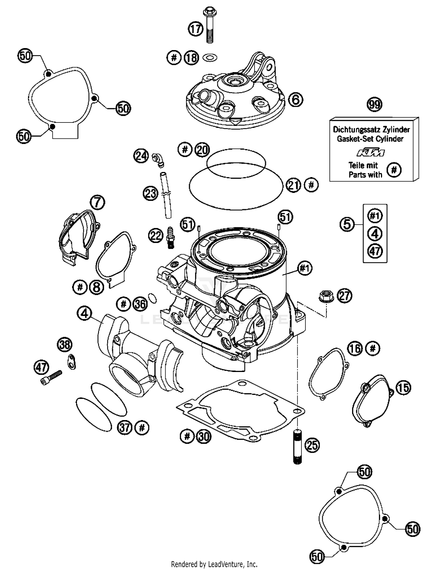 Cylinder, Cylinder Head