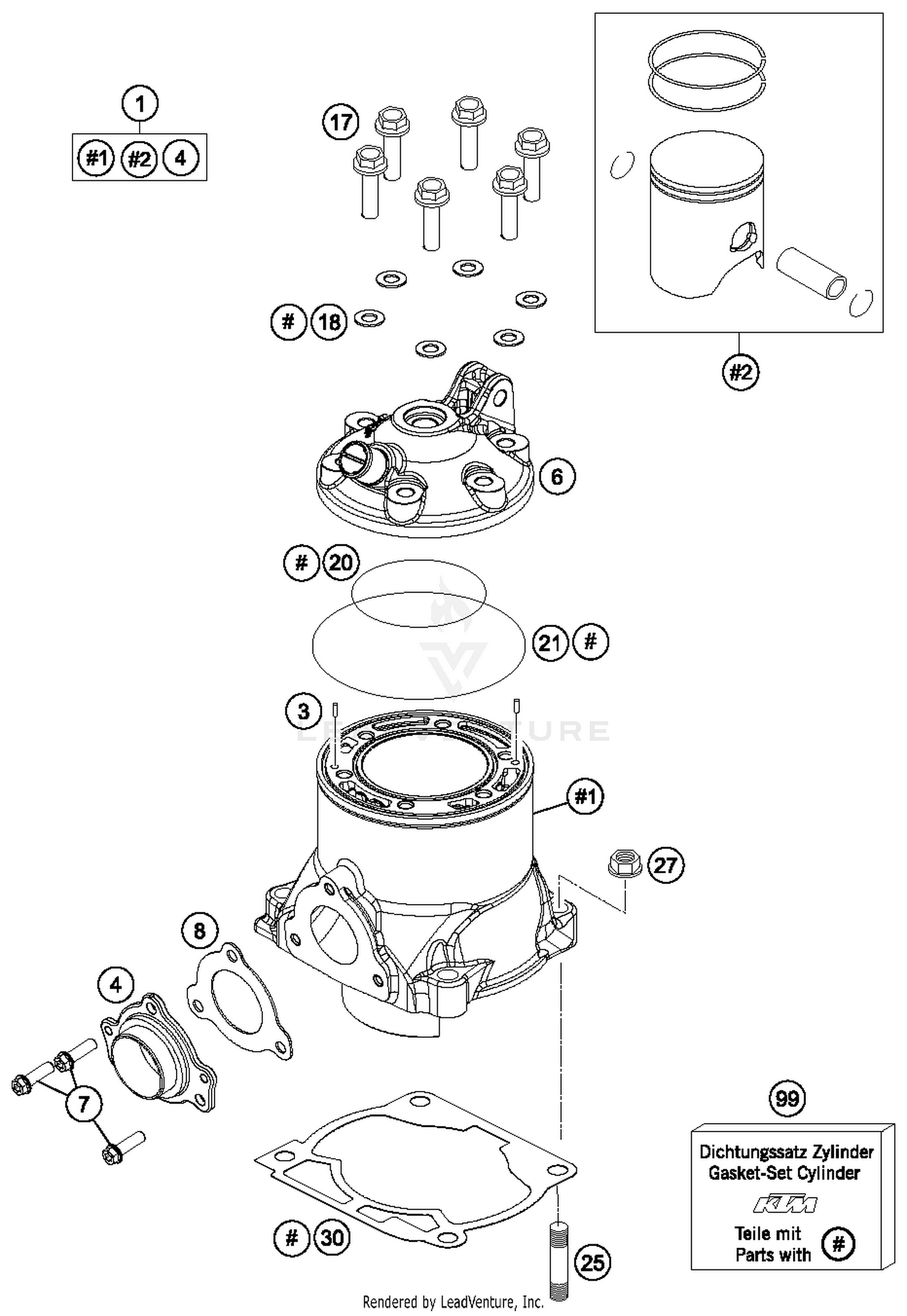 Cylinder, Cylinder Head