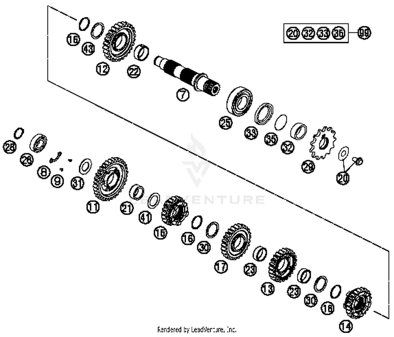 Transmission II - Countershaft