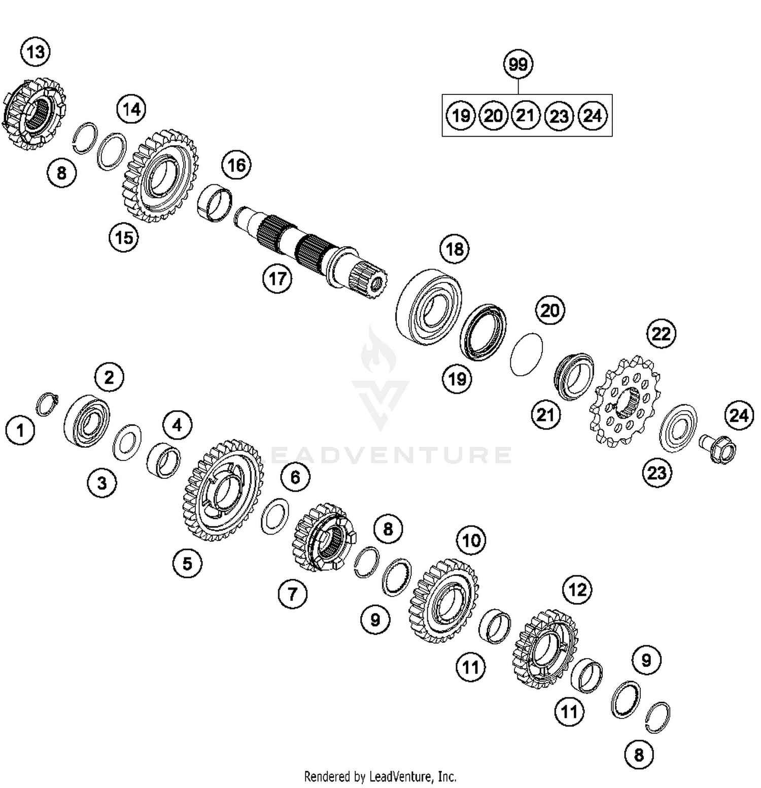 Transmission II - Countershaft
