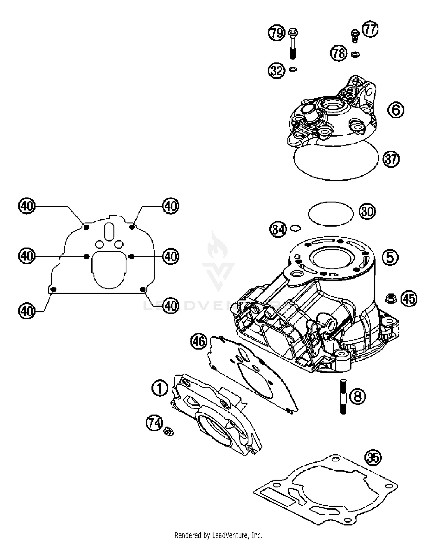 Cylinder, Cylinder Head
