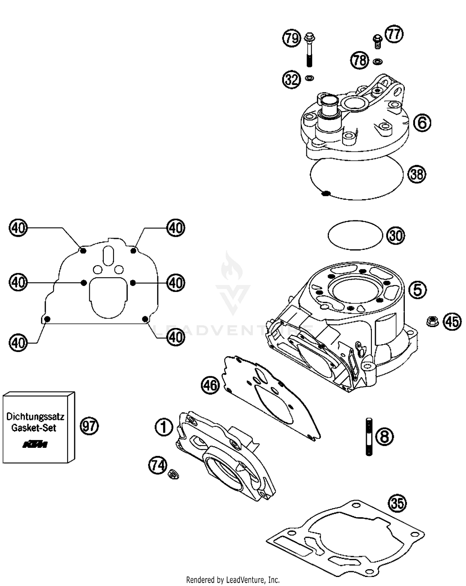 Cylinder, Cylinder Head