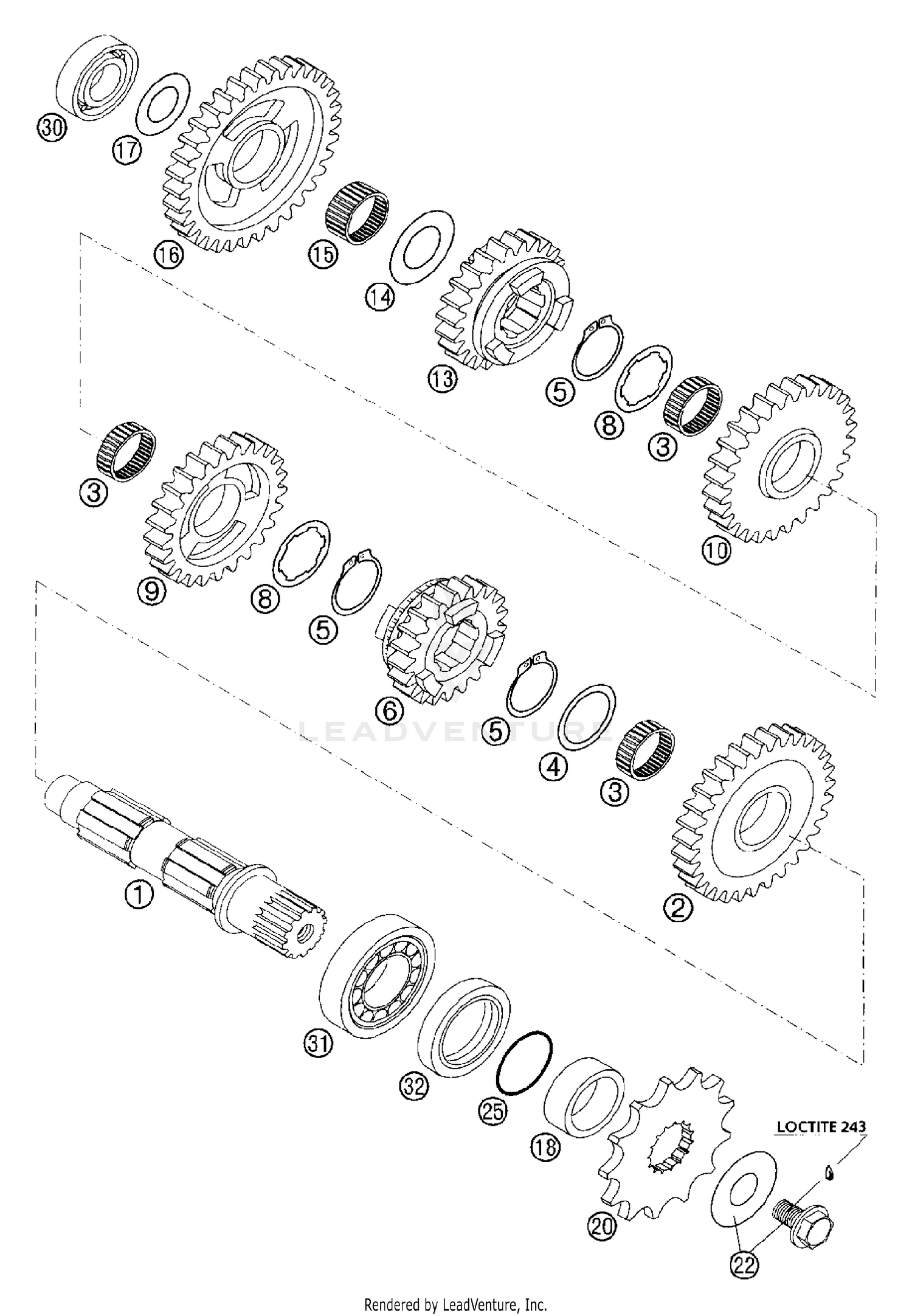 Transmission II - Countershaft