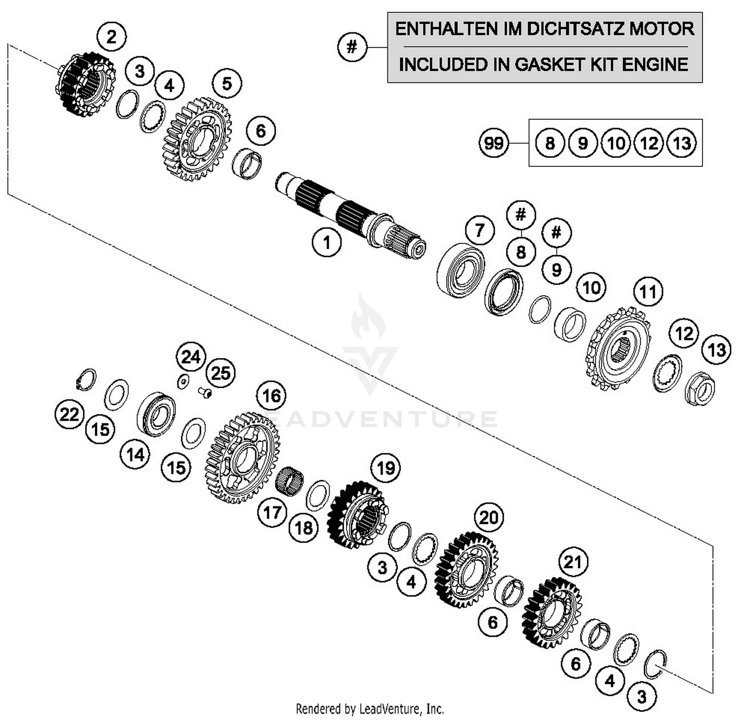 Transmission II - Countershaft