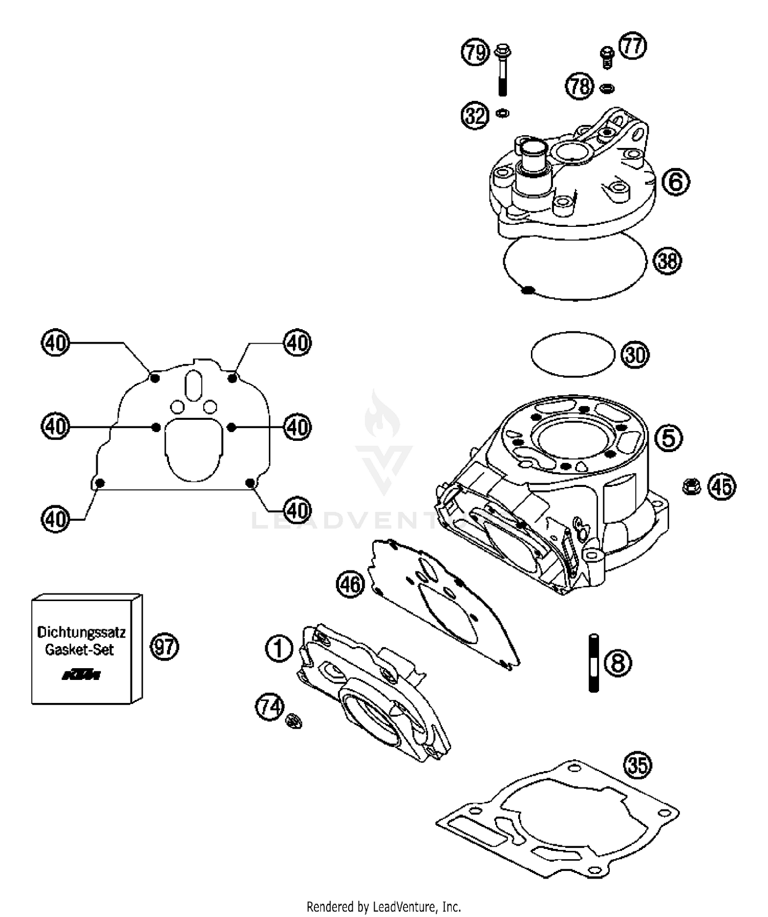 Cylinder, Cylinderhead