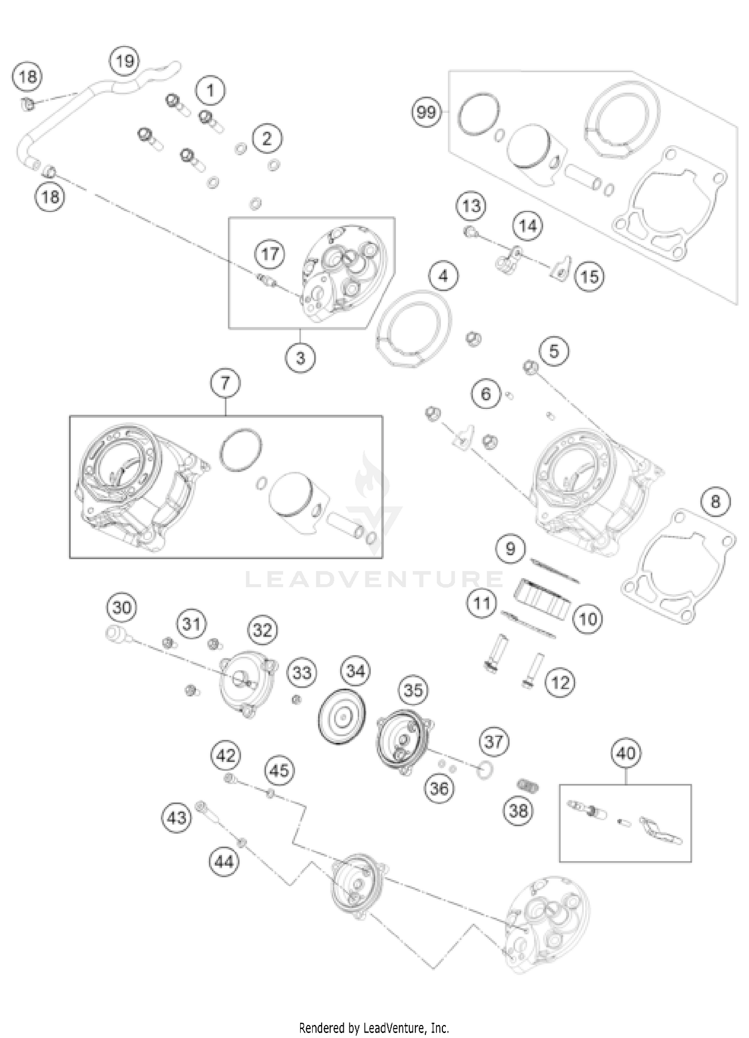 CYLINDER, CYLINDER HEAD
