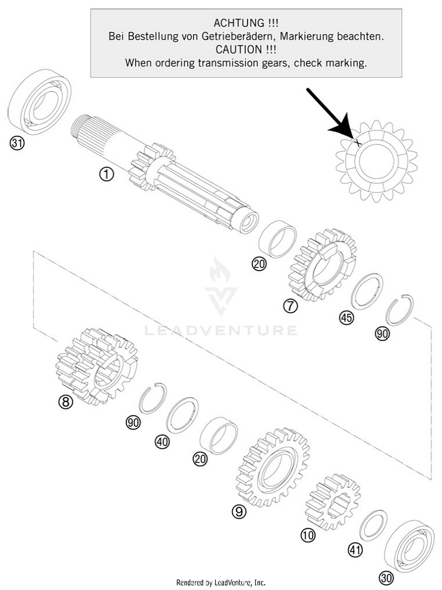 Transmission I - Main Shaft