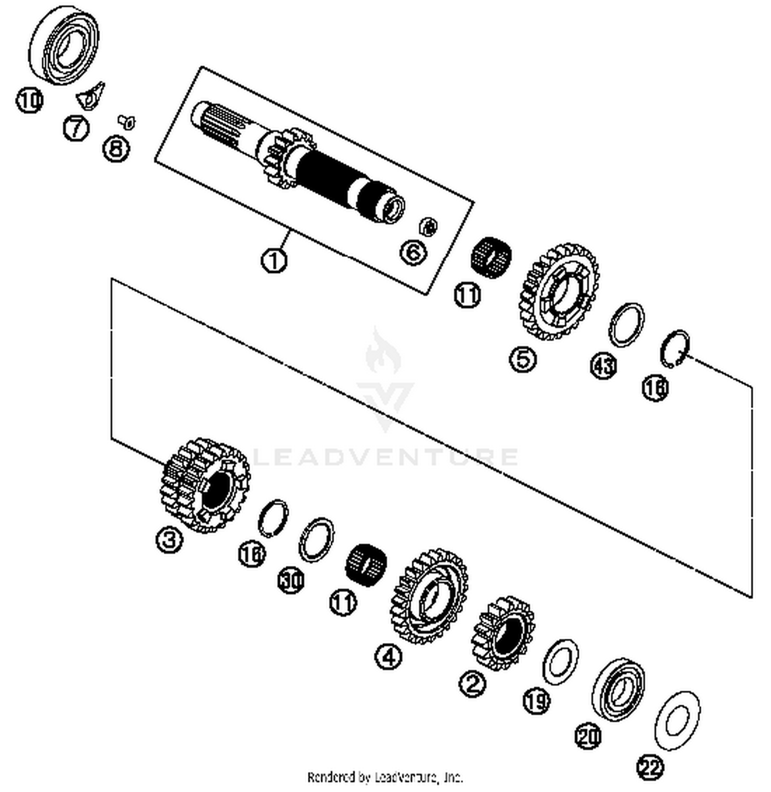Transmission I - Main Shaft