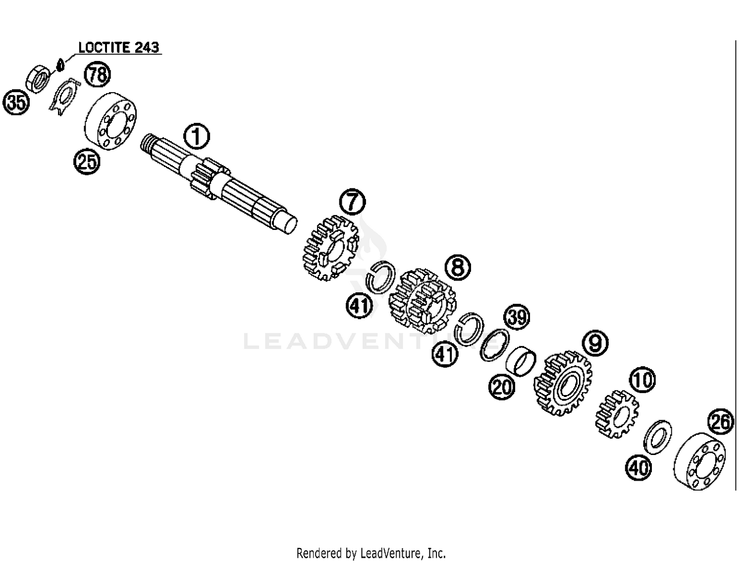 Transmission I - Main Shaft