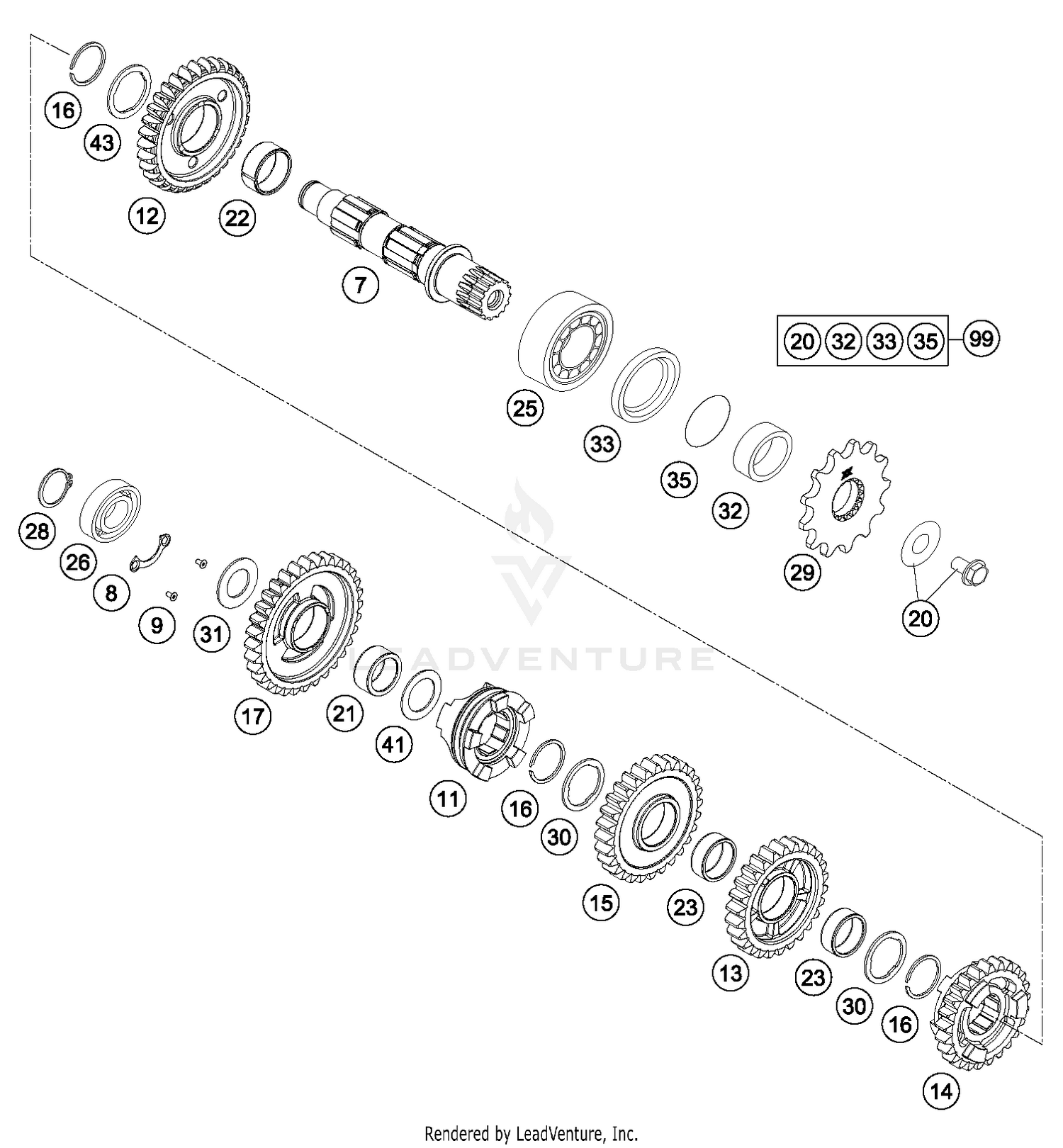 Transmission II - Countershaft