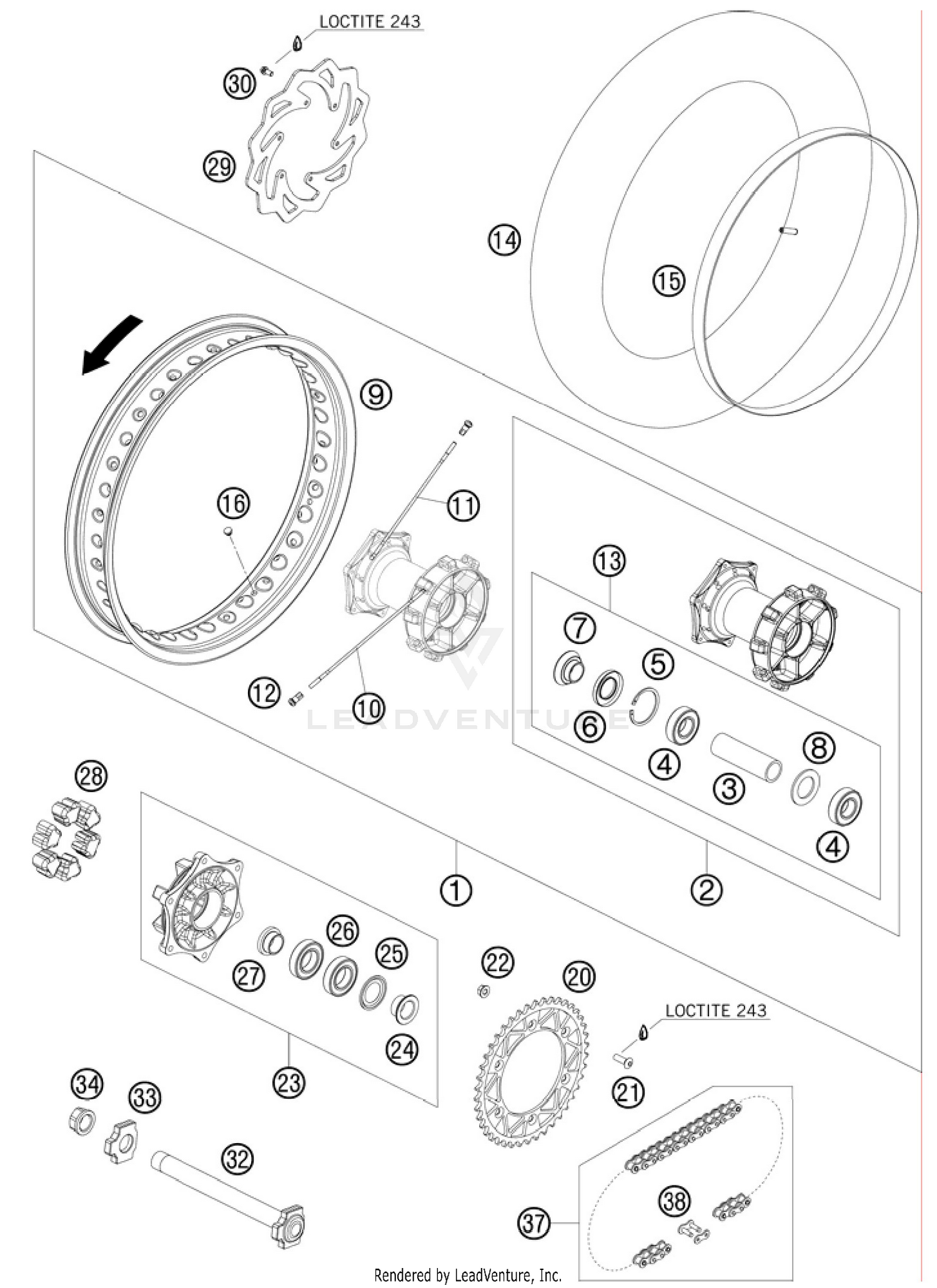 Rear Wheel
