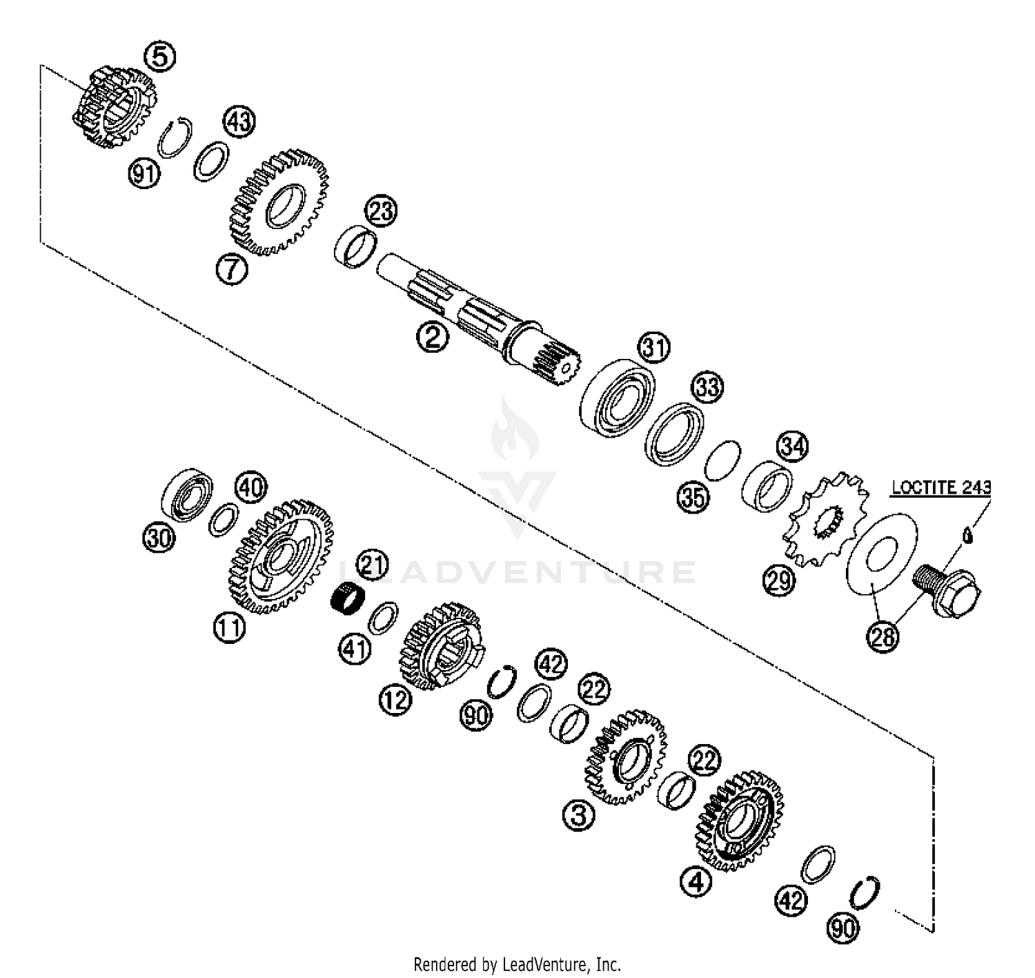 Transmission II Countershaft