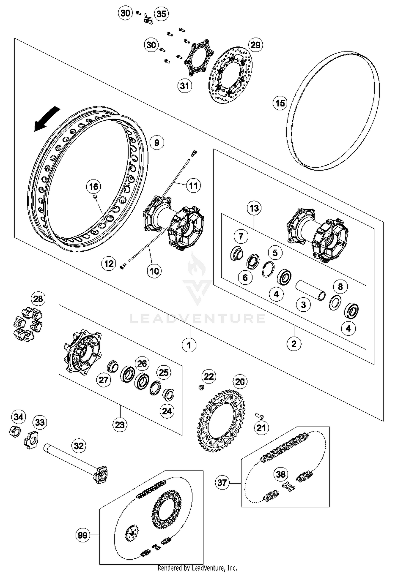 Rear Wheel