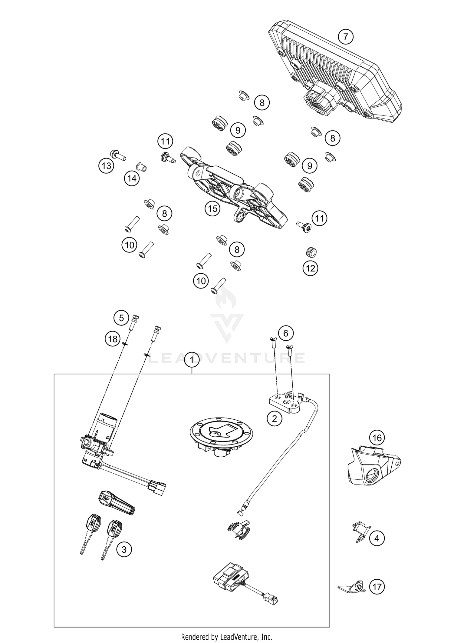 INSTRUMENTS / LOCK SYSTEM