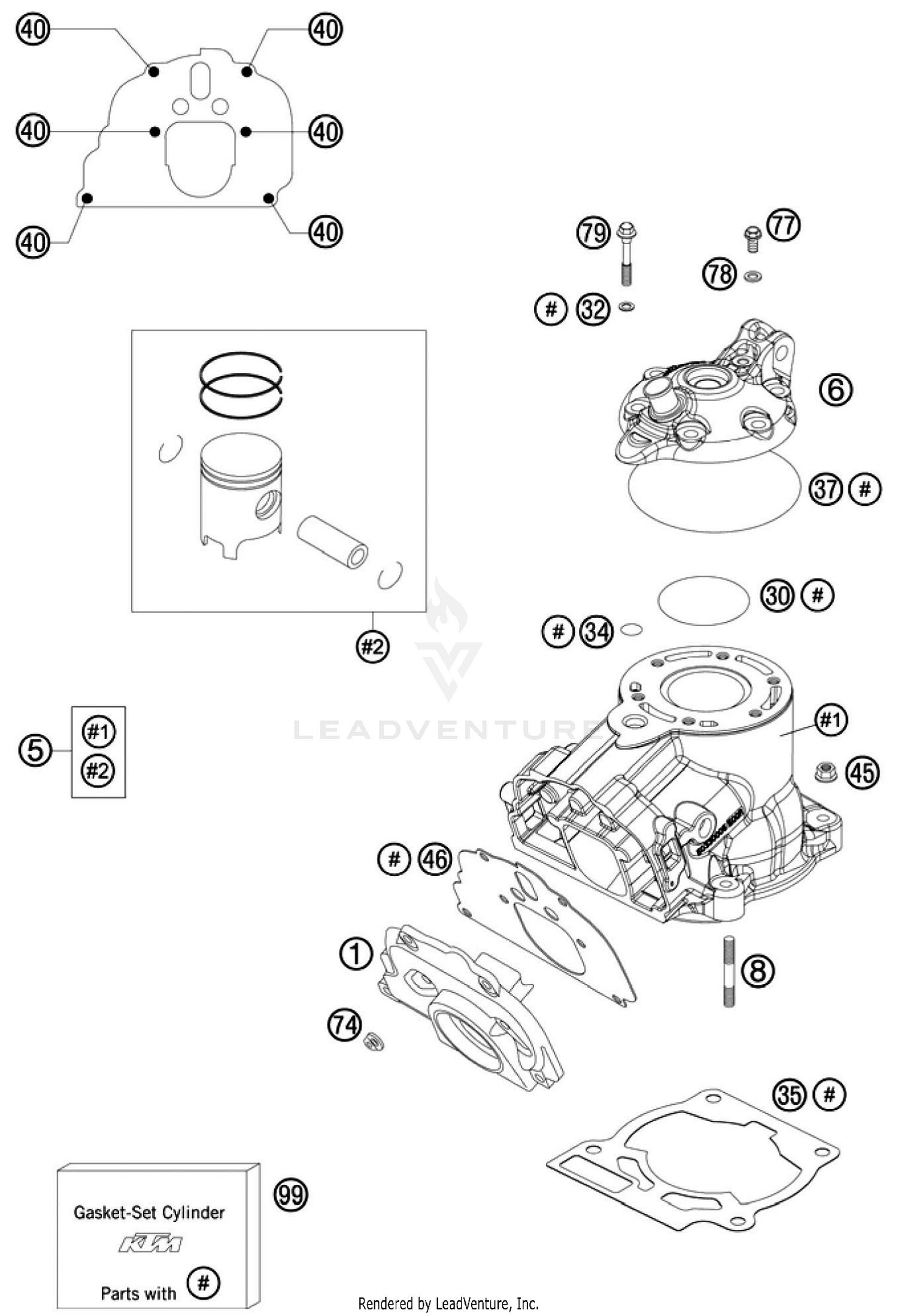 Cylinder, Cylinder Head