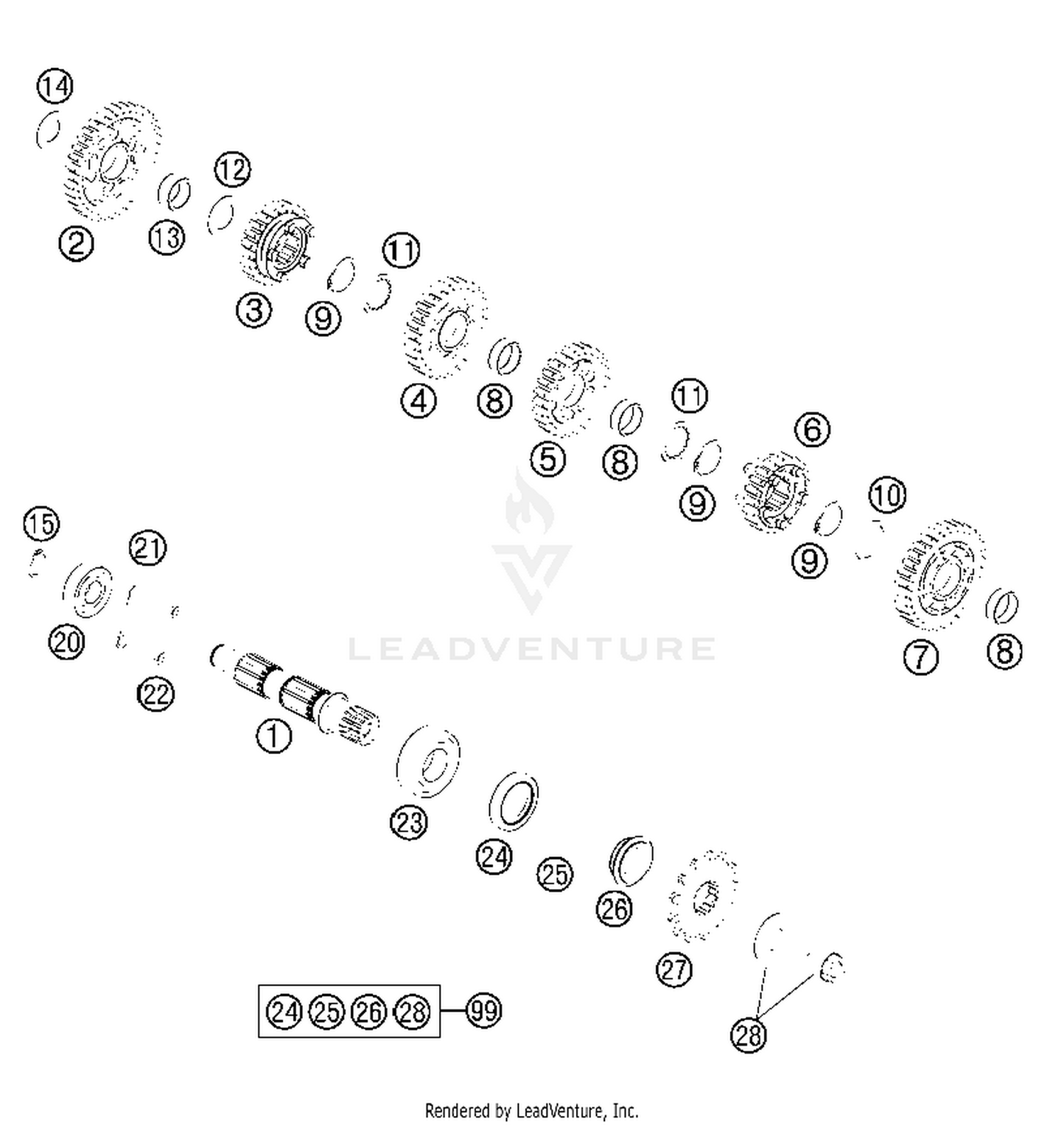 Transmission II - Countershaft
