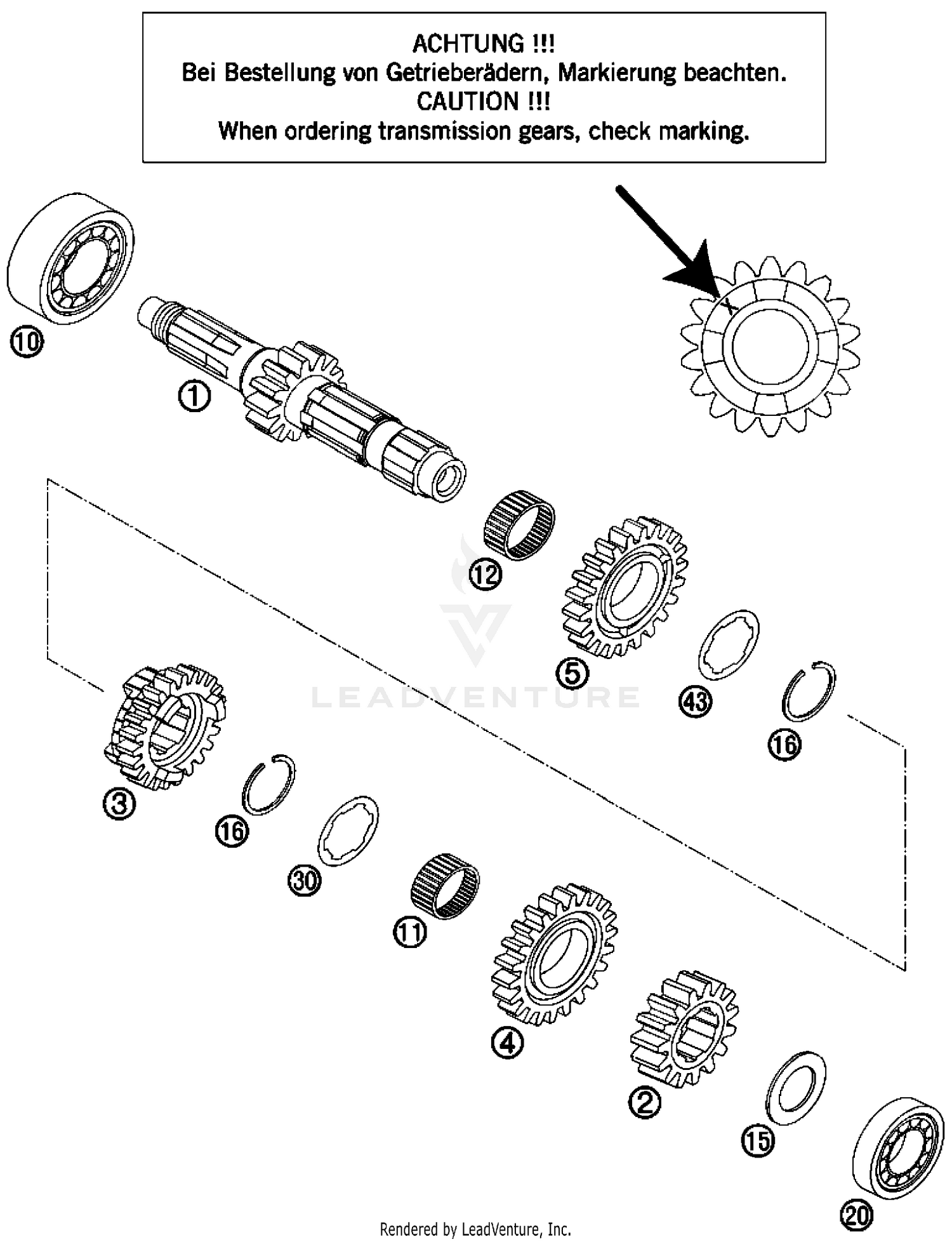 Transmission I - Main Shaft