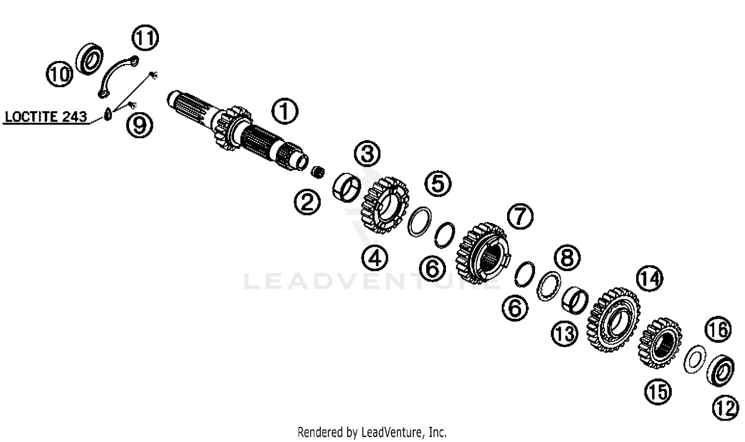 Transmission I - Main Shaft
