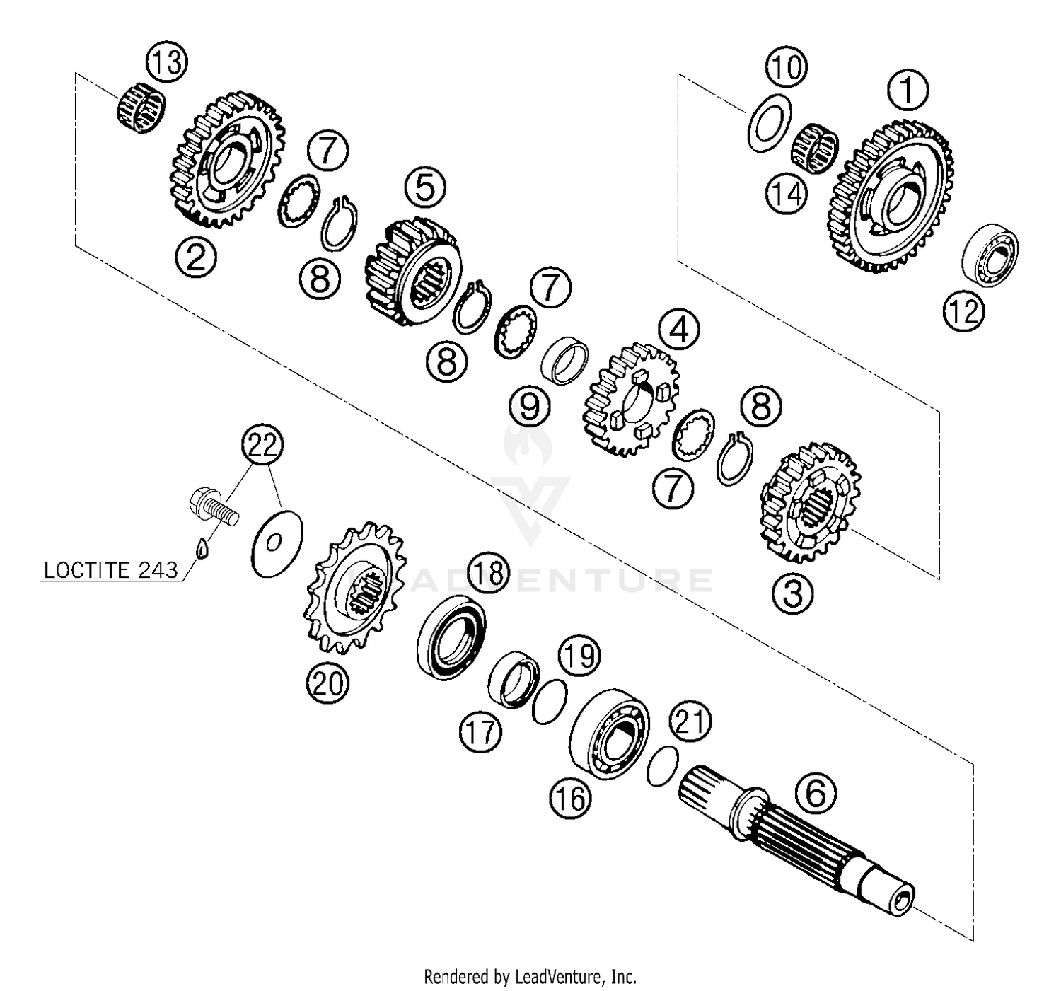 Transmission II - Countershaft