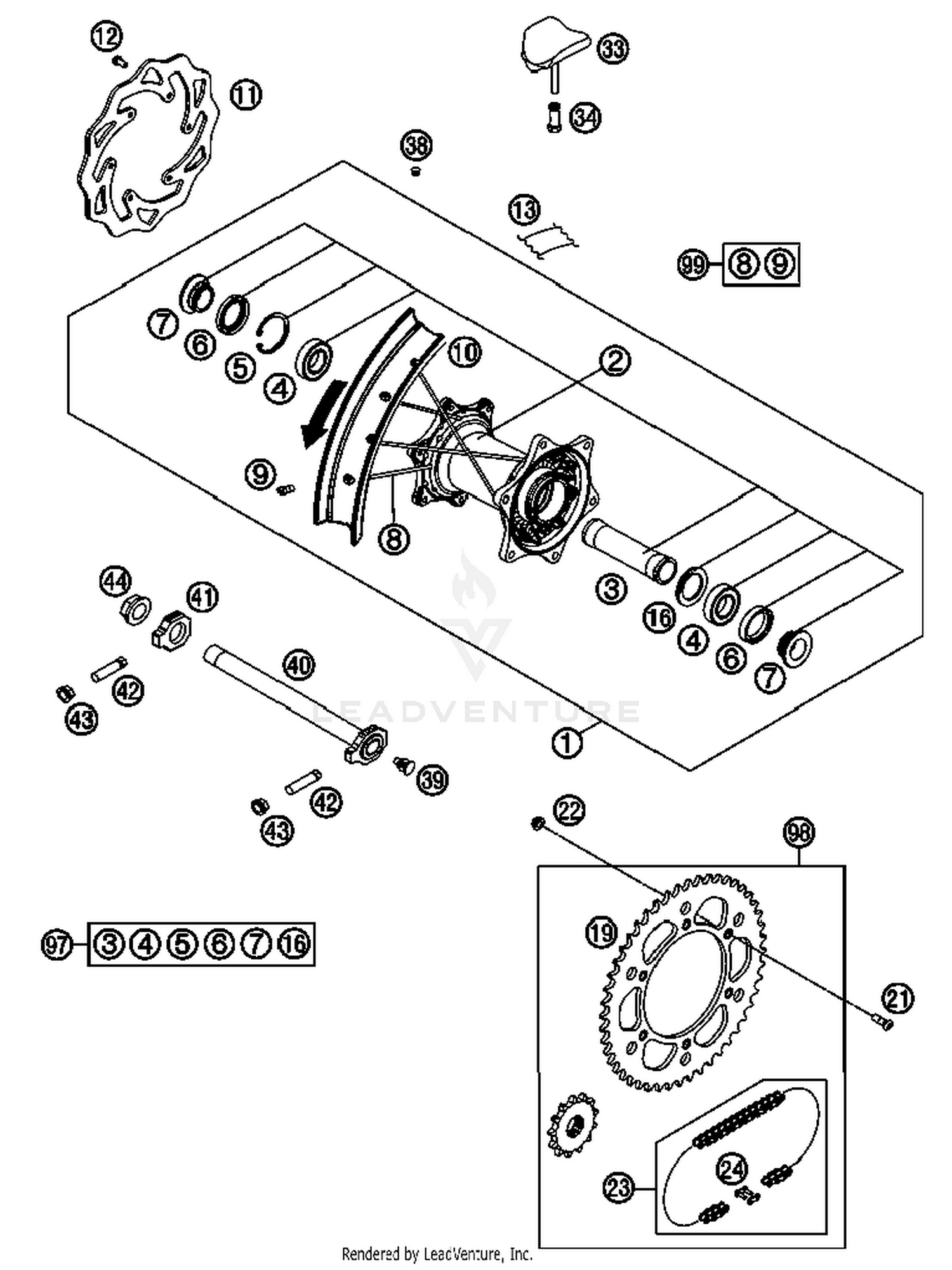 Rear Wheel