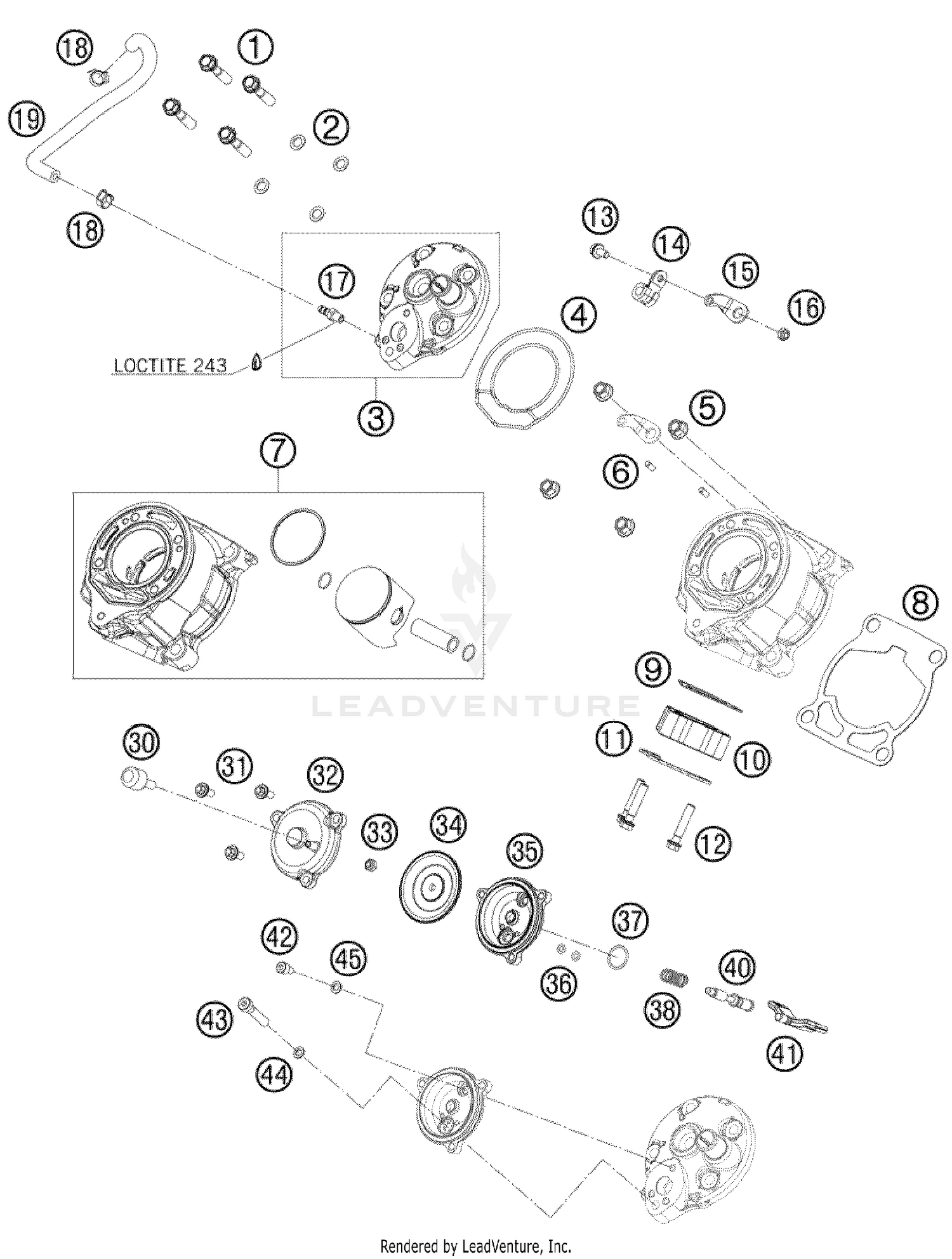 Cylinder, Cylinder Head