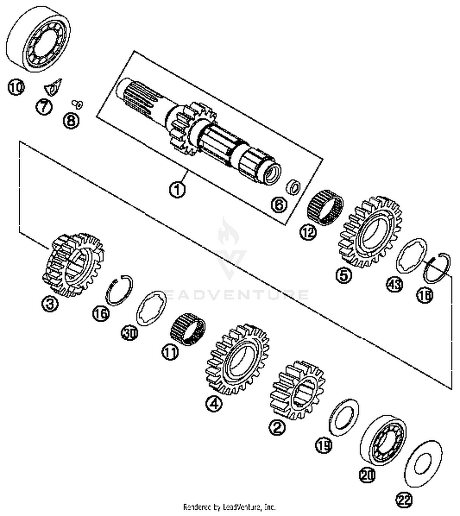 Transmission I - Main Shaft
