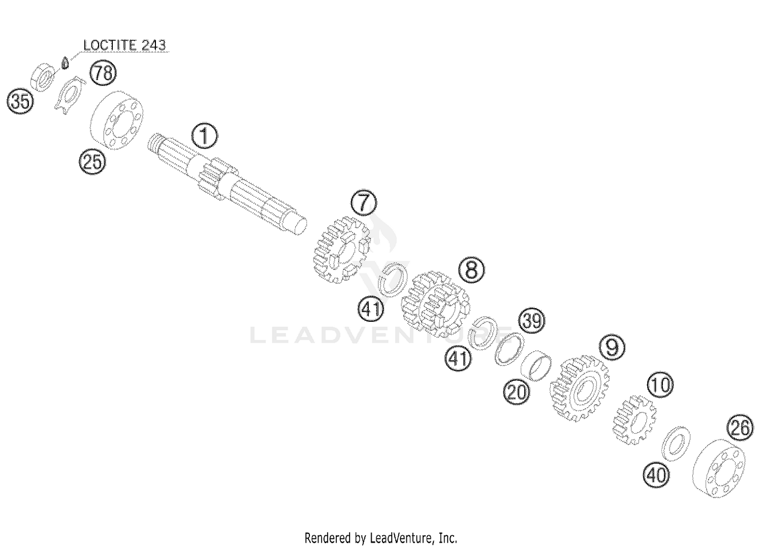 Transmission I - Main Shaft
