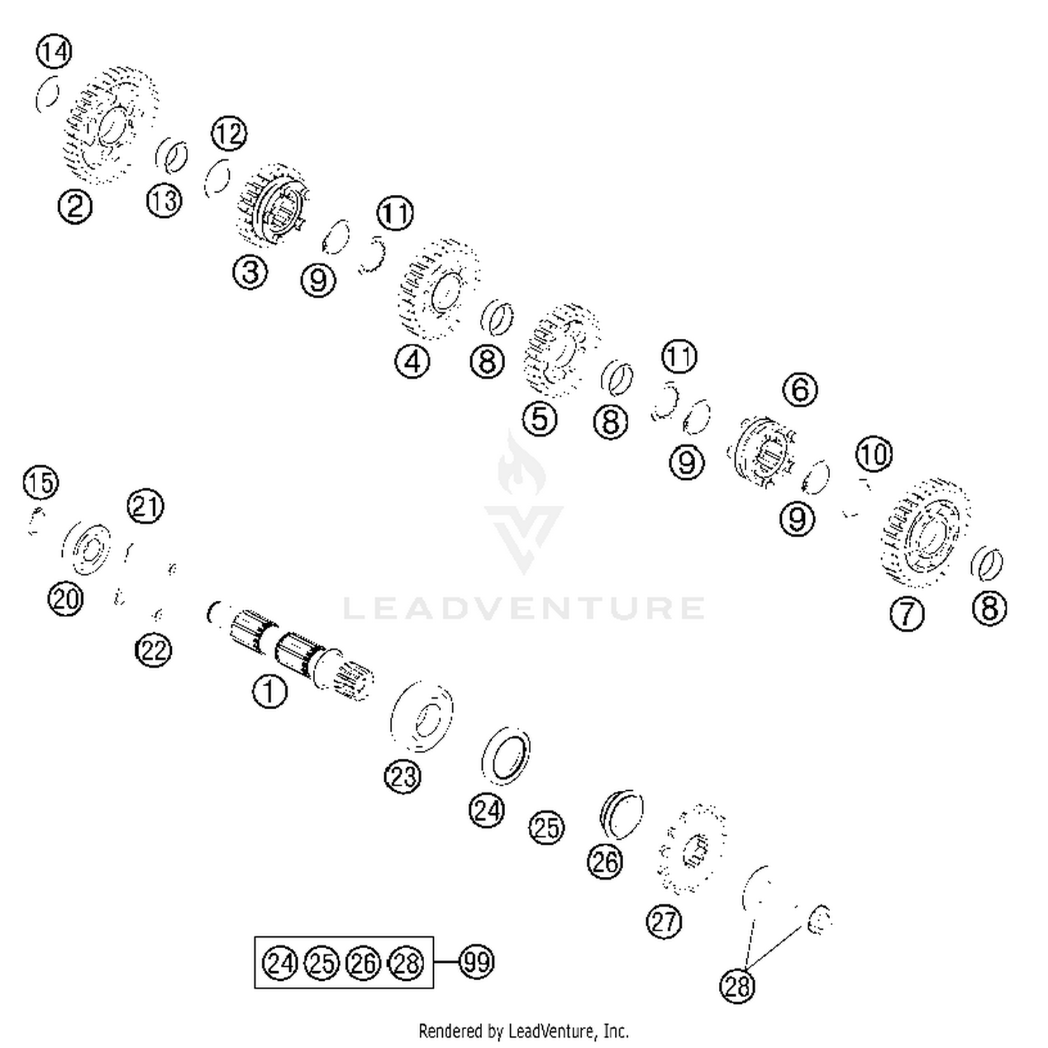 Transmission II - Countershaft