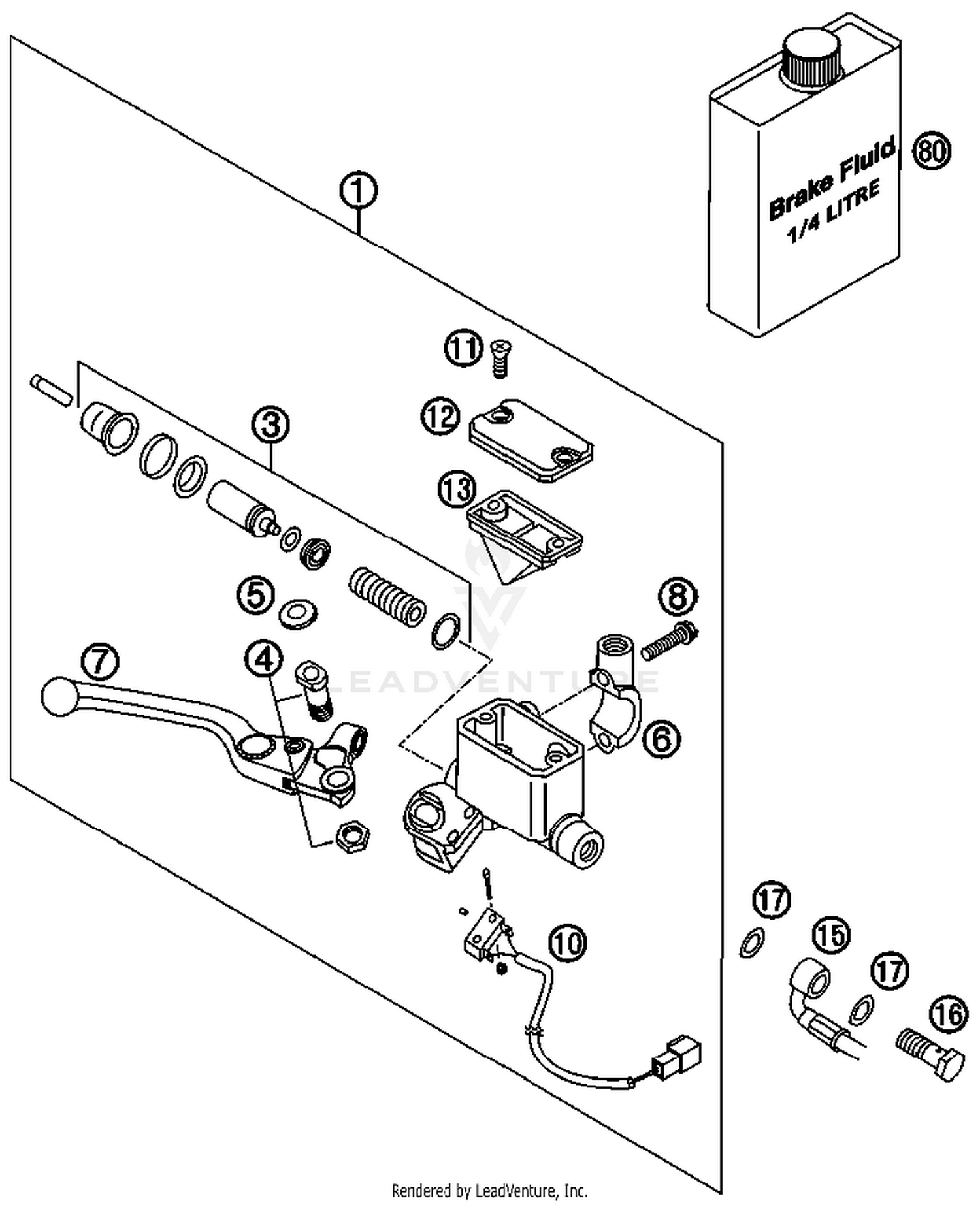 Hand Brake Cylinder