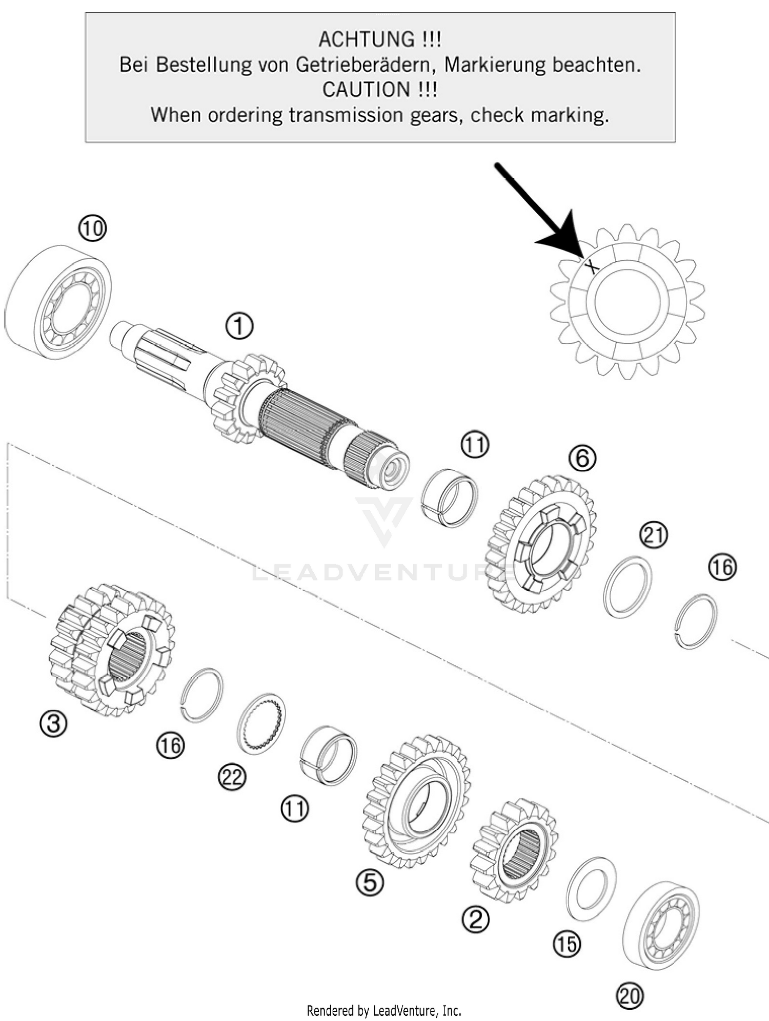 Transmission I - Main Shaft