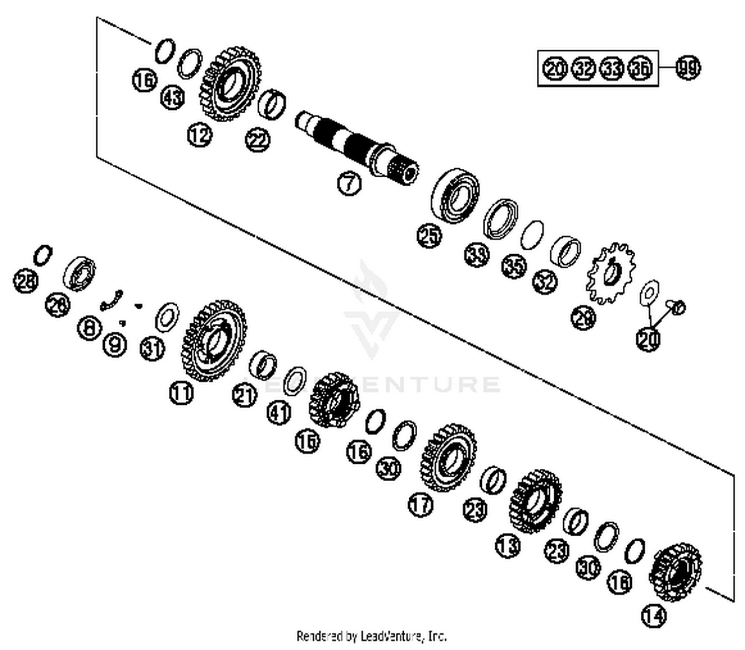 Transmission II - Countershaft
