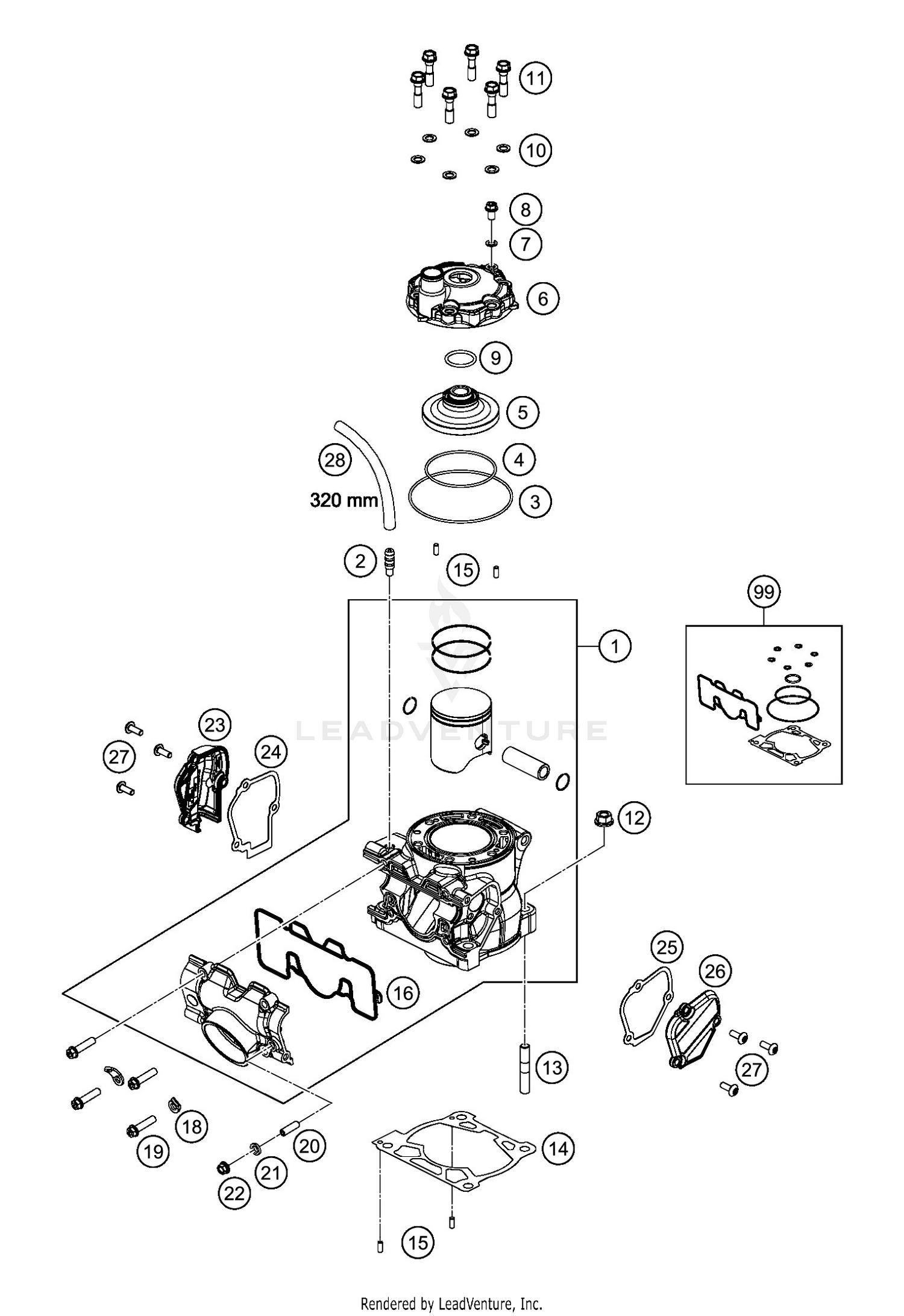 CYLINDER, CYLINDER HEAD