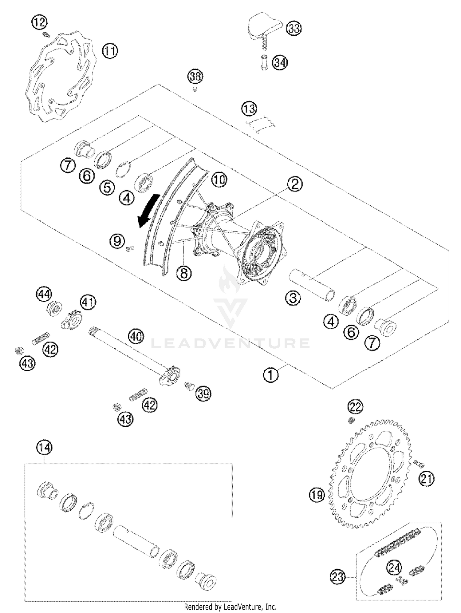 Rear Wheel