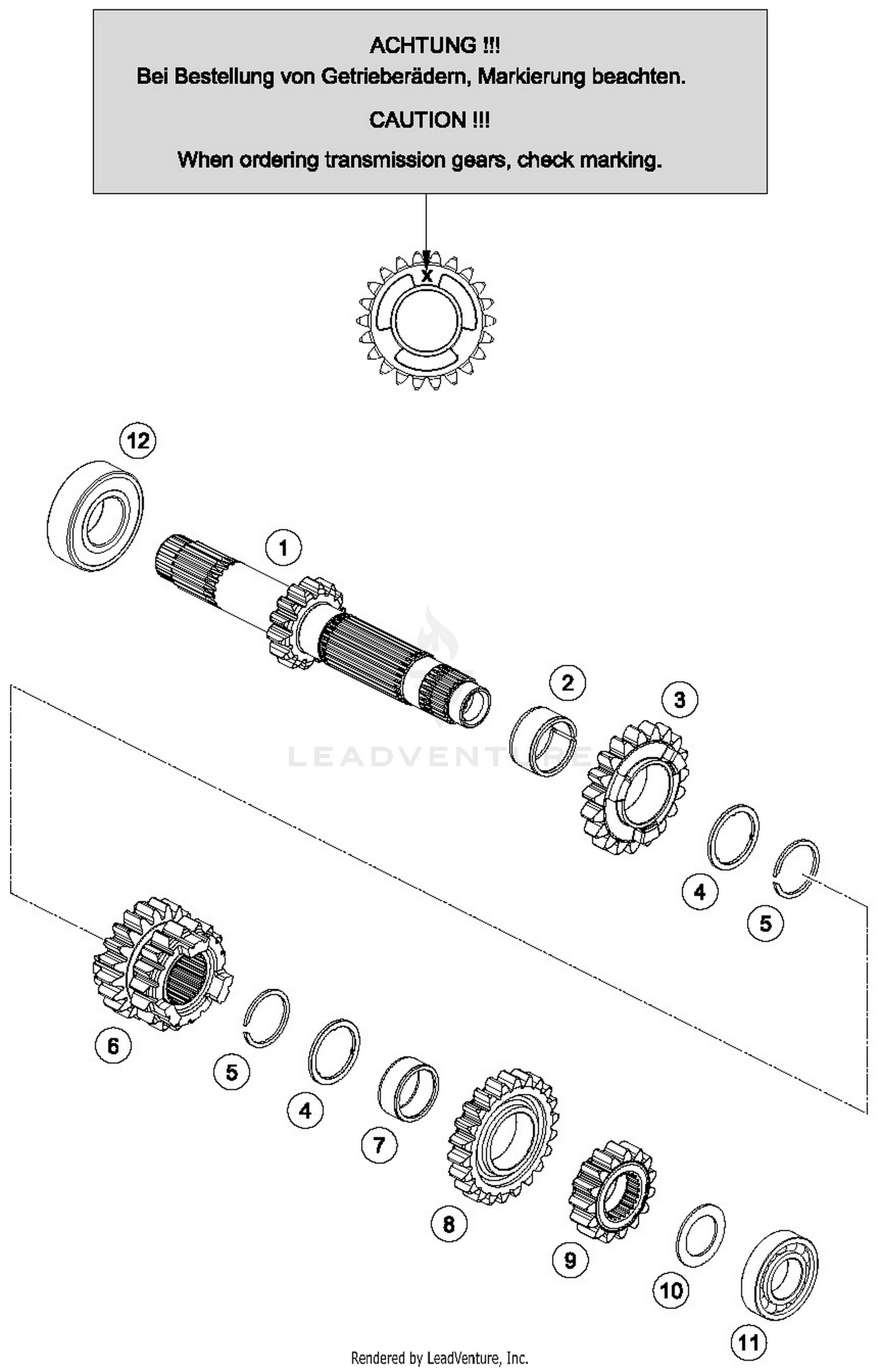 Transmission I - Main Shaft
