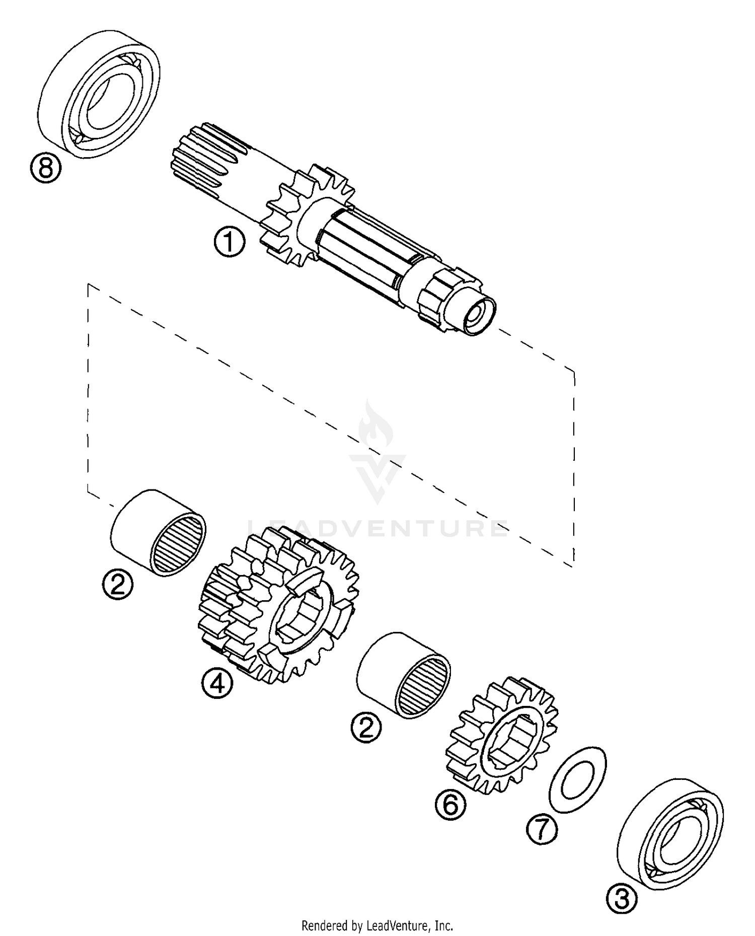 Transmission I 4 Gear