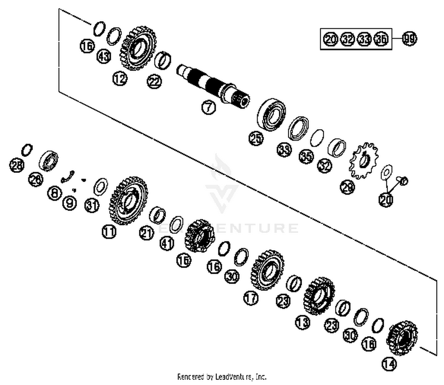 Transmission II - Countershaft