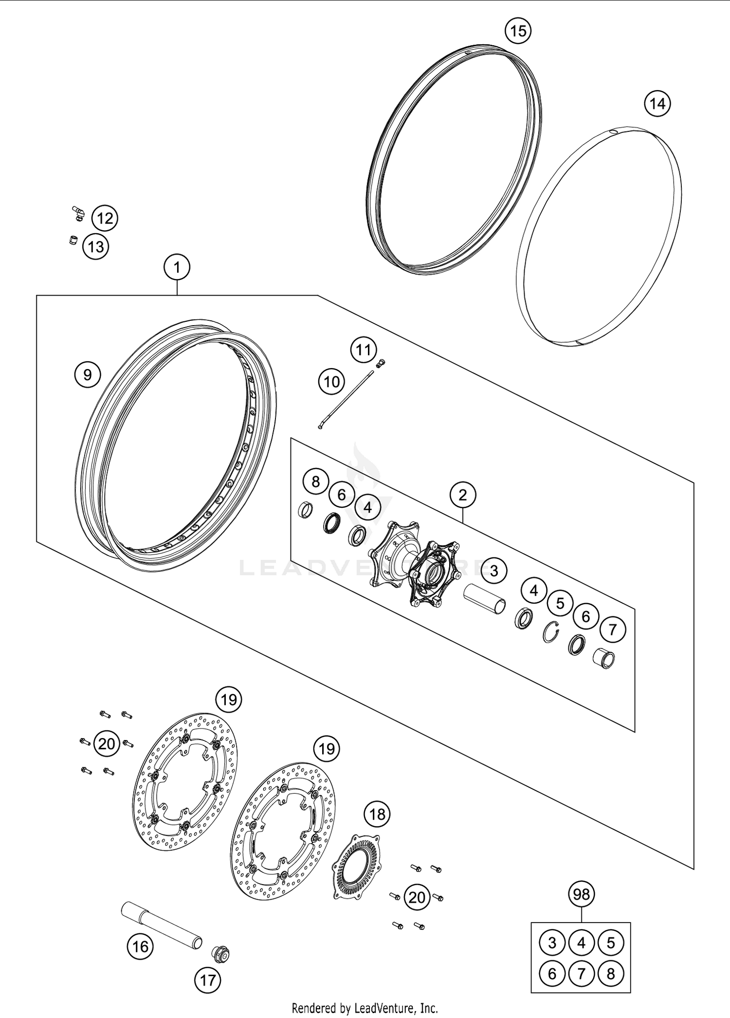 FRONT WHEEL