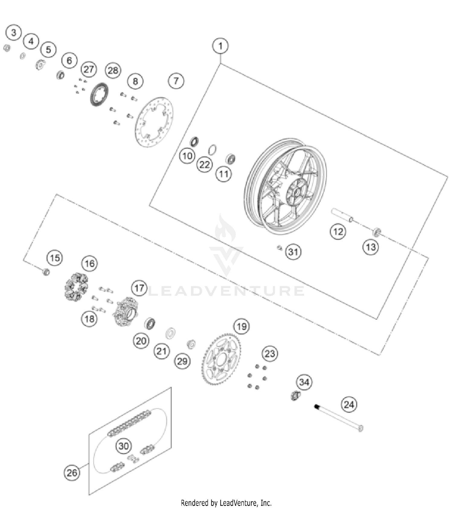 REAR WHEEL