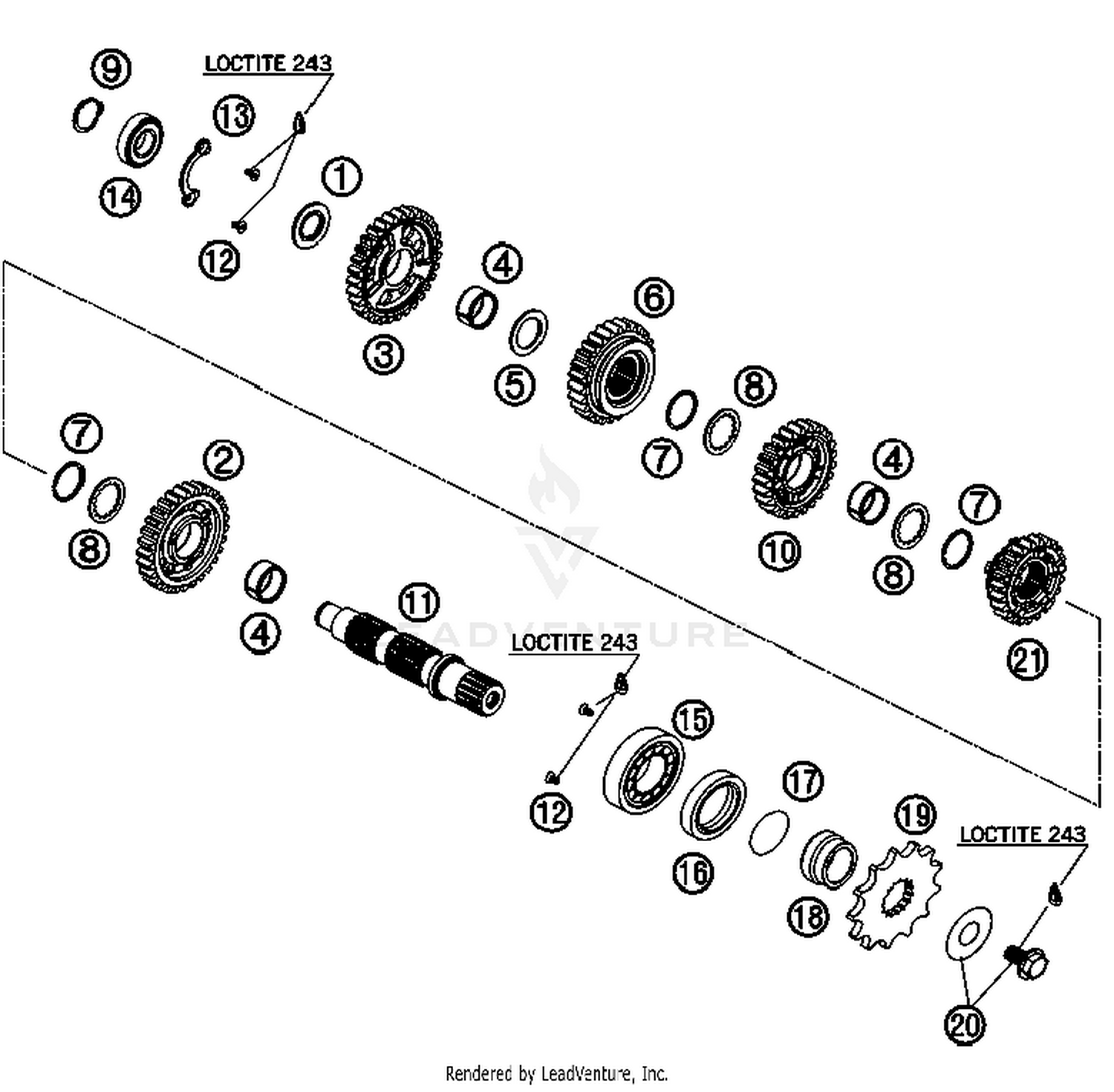 Transmission II - Countershaft