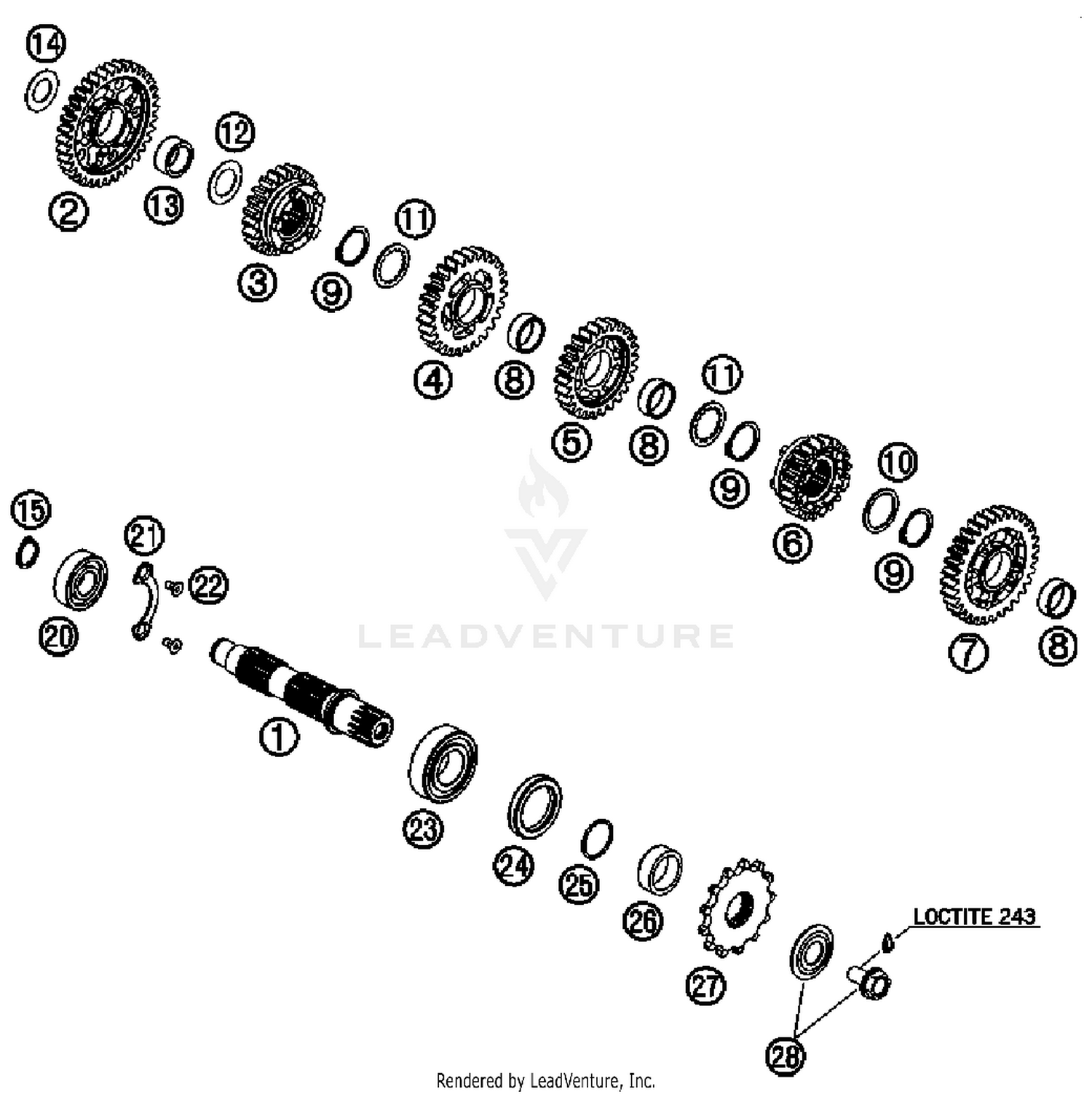 Transmission II - Countershaft